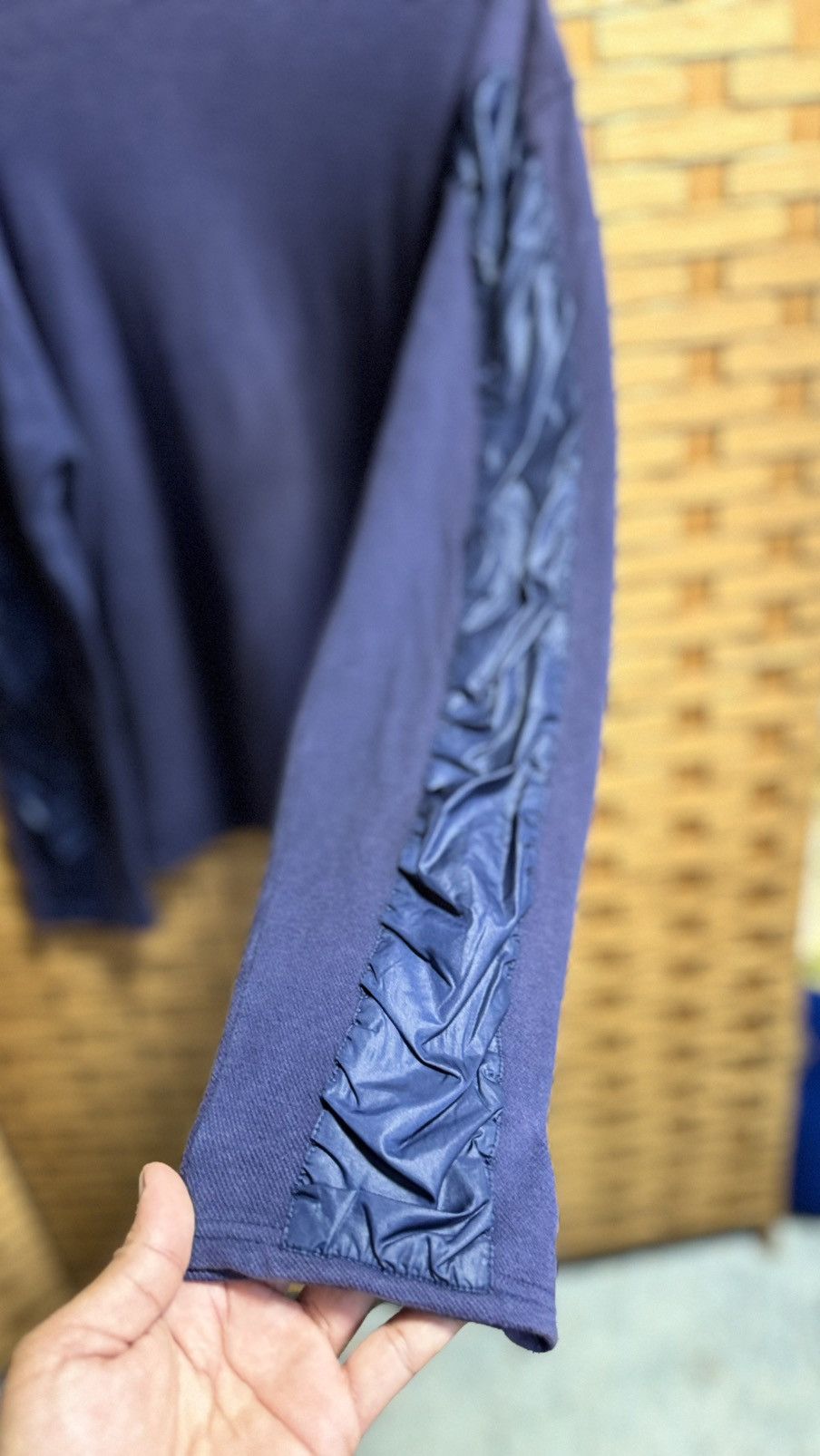 Designer × Issey Miyake × Vintage Vintage Issey Miyake Zipper Sweater Size US M / EU 48-50 / 2 - 8 Thumbnail