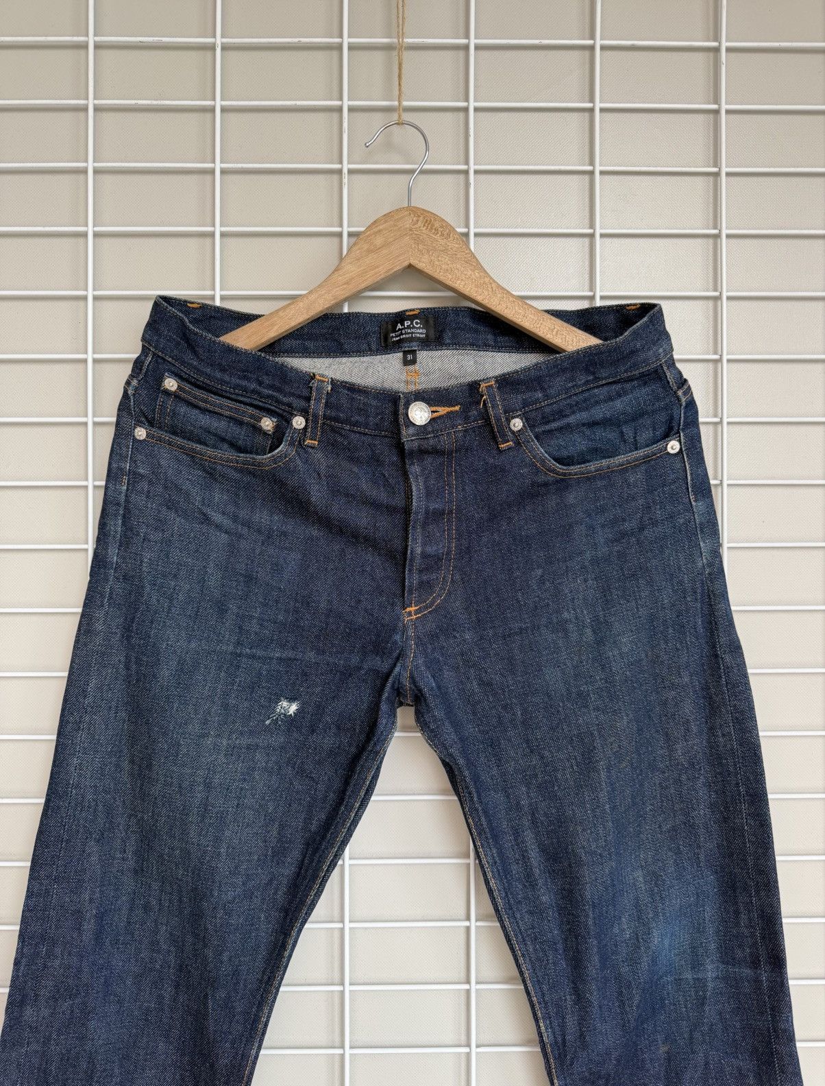 A.P.C. A.P.C. Raw Selvedge Denim Jeans Mens Size 31 Tapered Pants Size US 31 - 2 Thumbnail