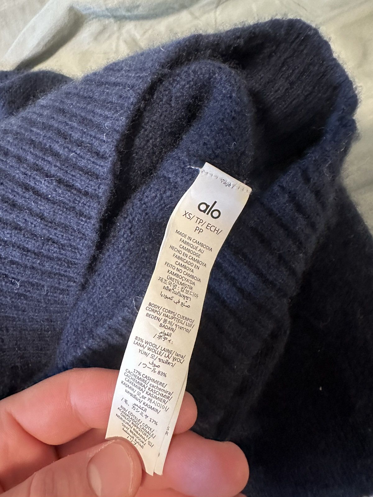 Alo Alo Cashmere Quarter-Zip Size US XS / EU 42 / 0 - 7 Thumbnail