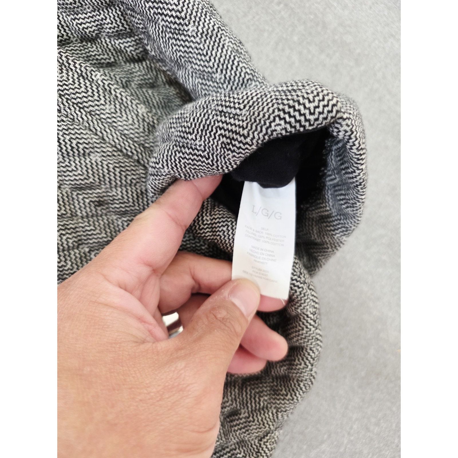 Other Cabi Womens Jacket Size L Gray Quilted Offset Zipper Coat Size L / US 10 / IT 46 - 5 Thumbnail