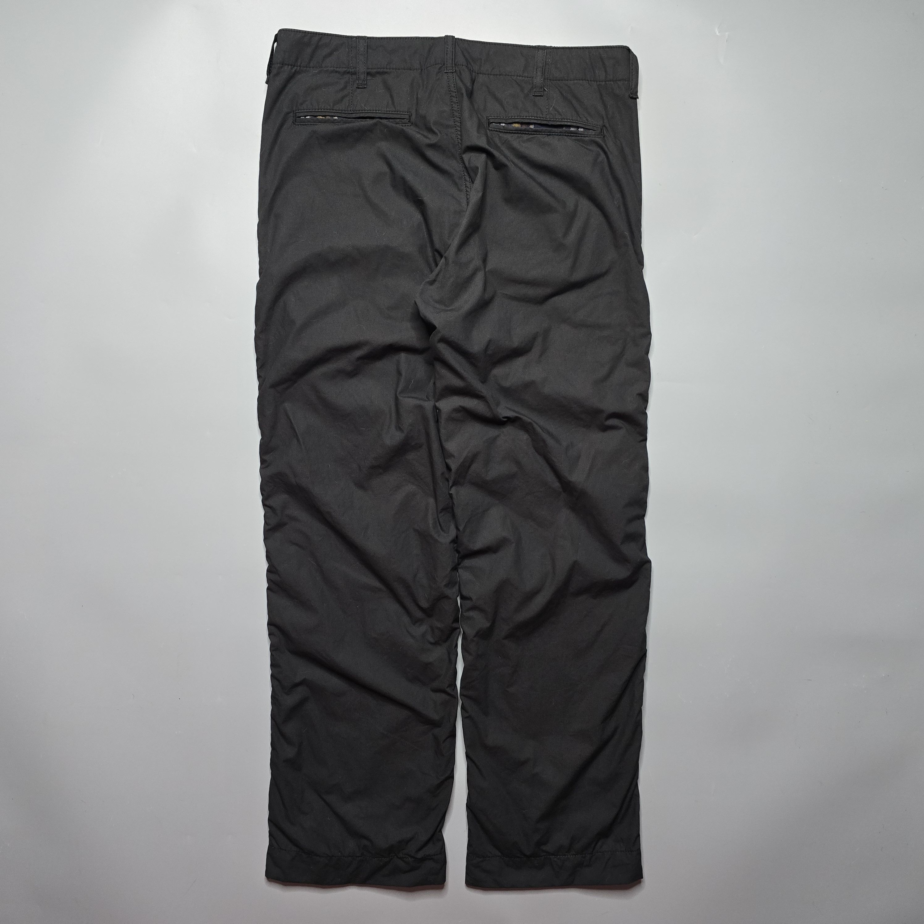 Comme des Garcons CDG Homme - Plaid Lined Relaxed Pants Size US 30 / EU 46 - 2 Thumbnail