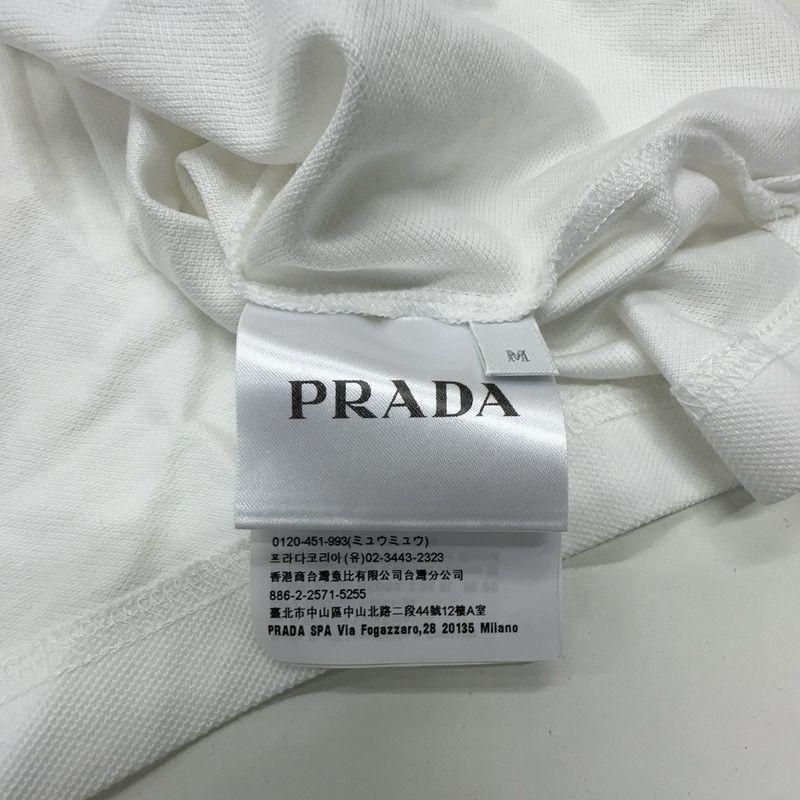 Prada Prada Striped Letter Short Sleeve Polo-2506 Size US M / EU 48-50 / 2 - 8 Thumbnail