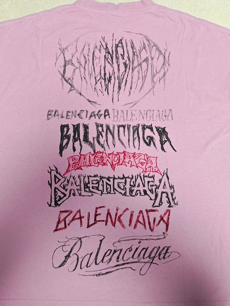 Balenciaga Balenciaga 24SS diy mental the Year of the Loong opium graf Size US L / EU 52-54 / 3 - 4 Thumbnail