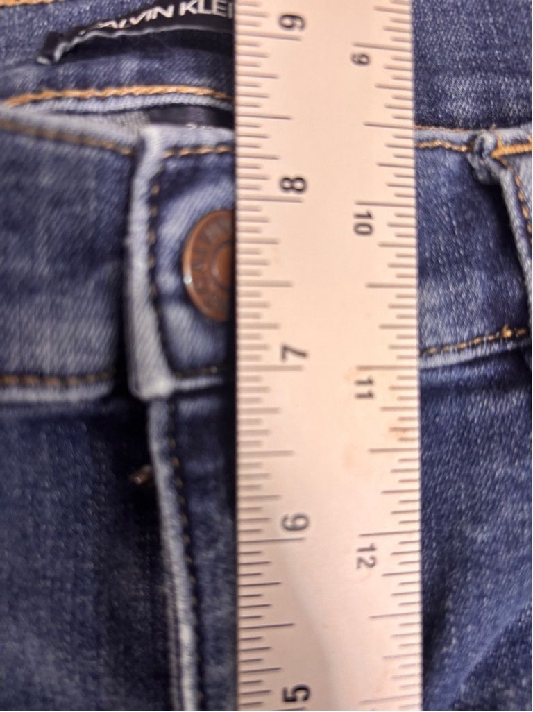 Calvin Klein Women's Calvin Klein Jeans Size 2/26 Blue Denim Size 26" / US 2 / IT 38 - 5 Thumbnail