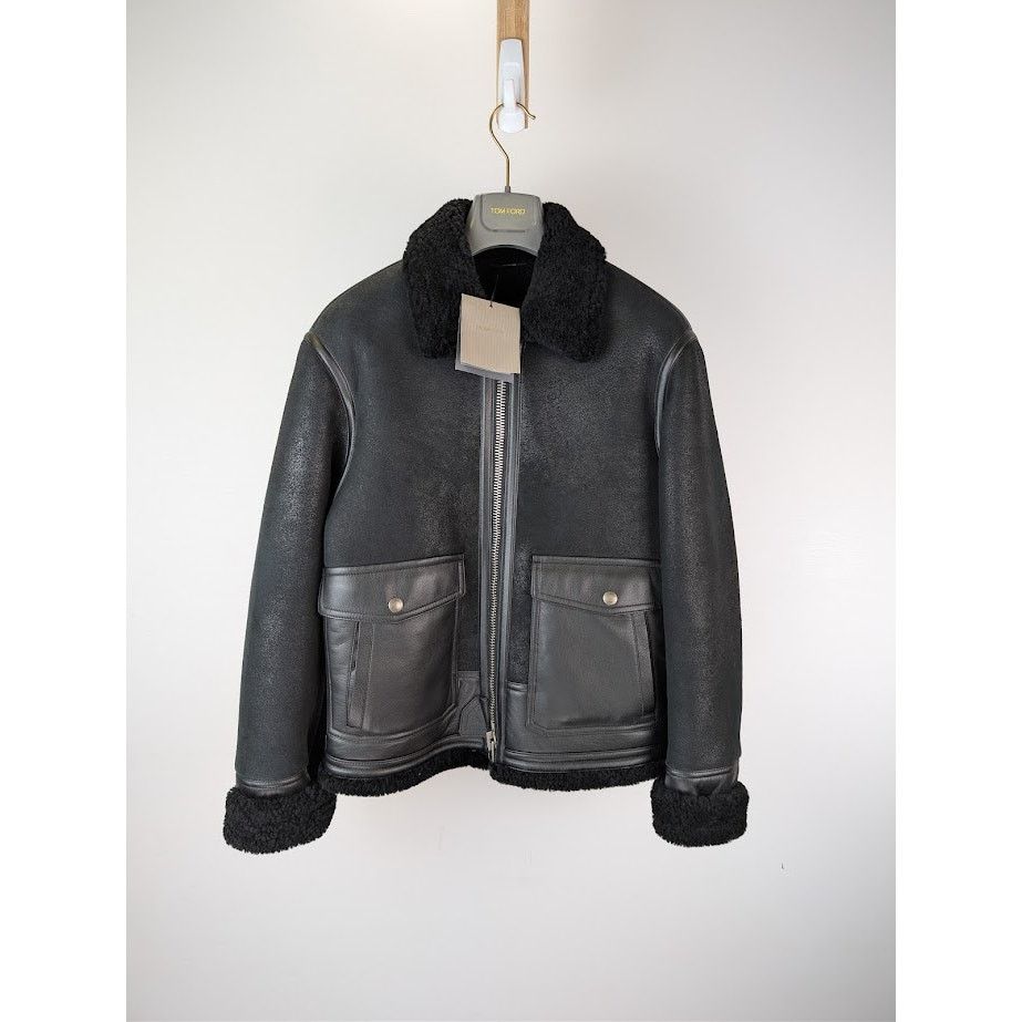 Tom Ford o1rshd1 Shearling Jacket in Black Size US S / EU 44-46 / 1 - 1 Thumbnail