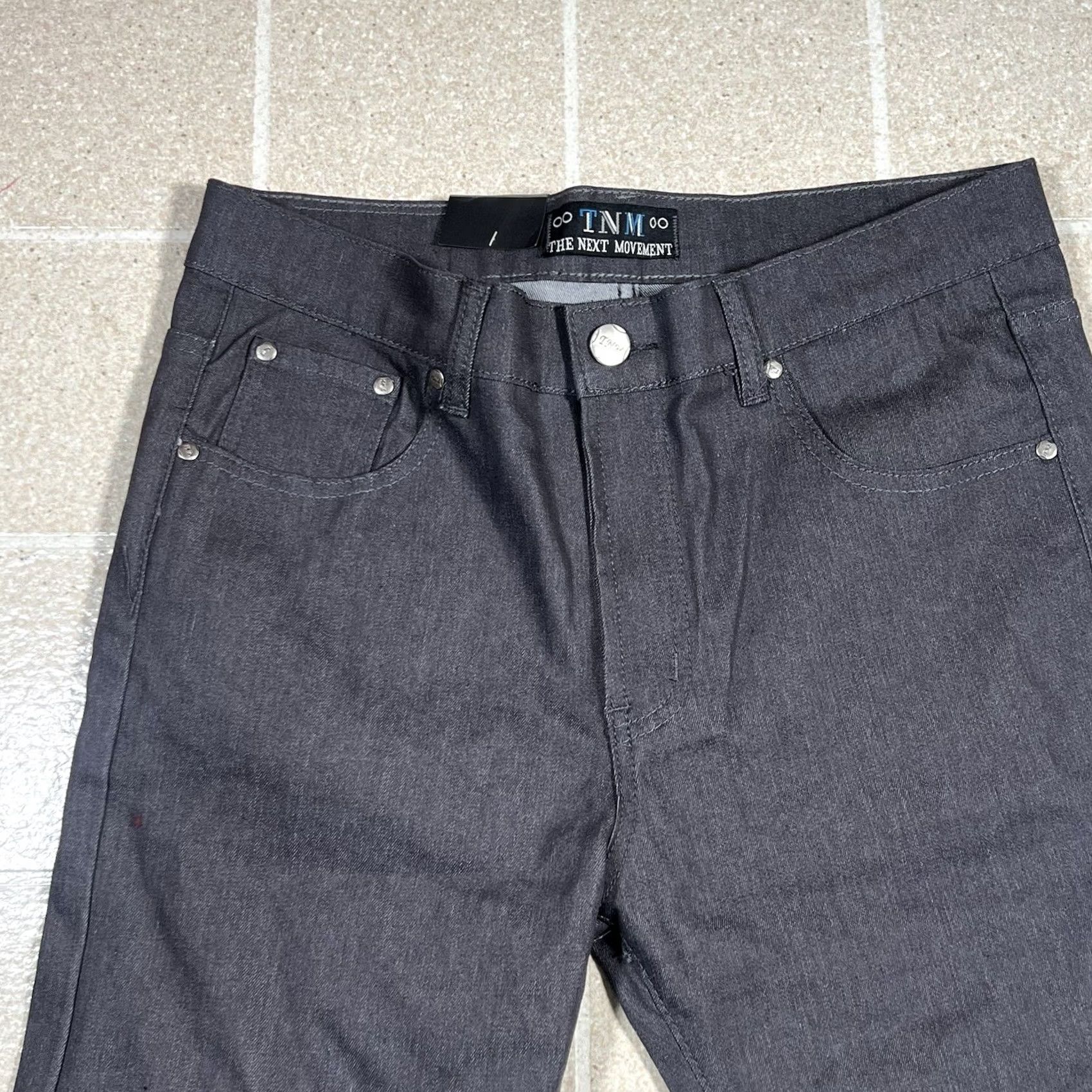 NEXT The Next Movement Jeans Straight Size 34 Gray Stretch Men Regular 30 In Inseam Size US 34 / EU 50 - 2 Thumbnail