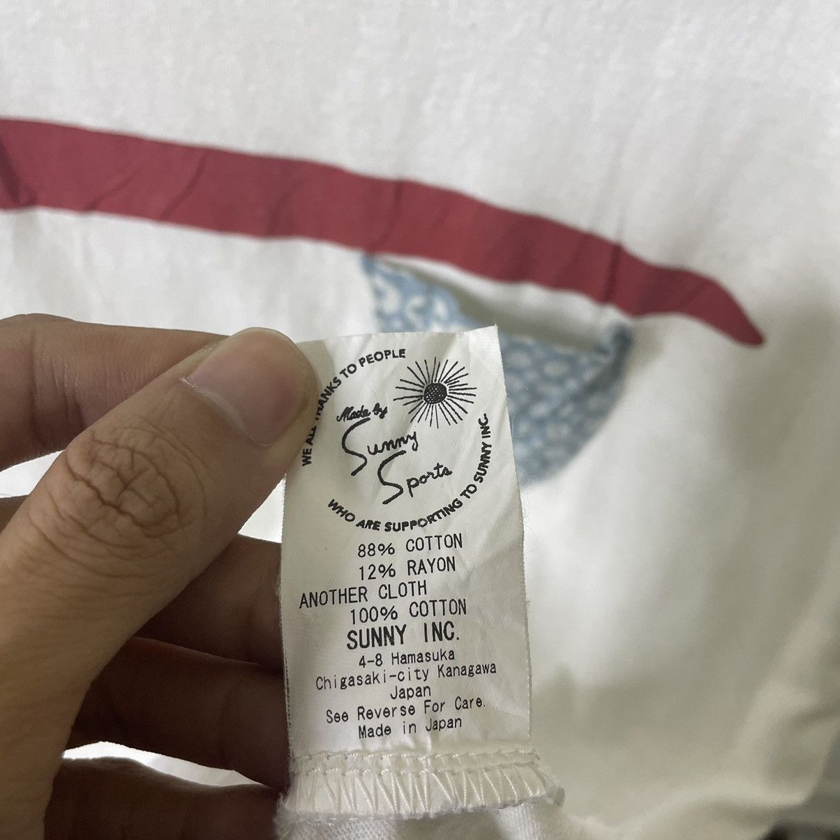 Japanese Brand × Sunny Sports Sunny Sports Made in Japan T Shirt Size US XL / EU 56 / 4 - 4 Thumbnail