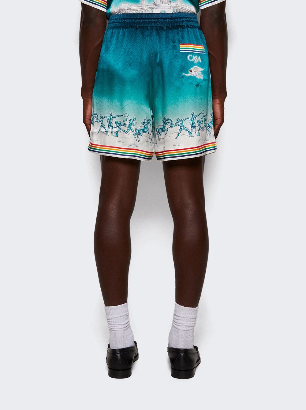 Casablanca o1mle0326 Drawstring Shorts in Multicolor Size US 36 / EU 52 - 5 Thumbnail