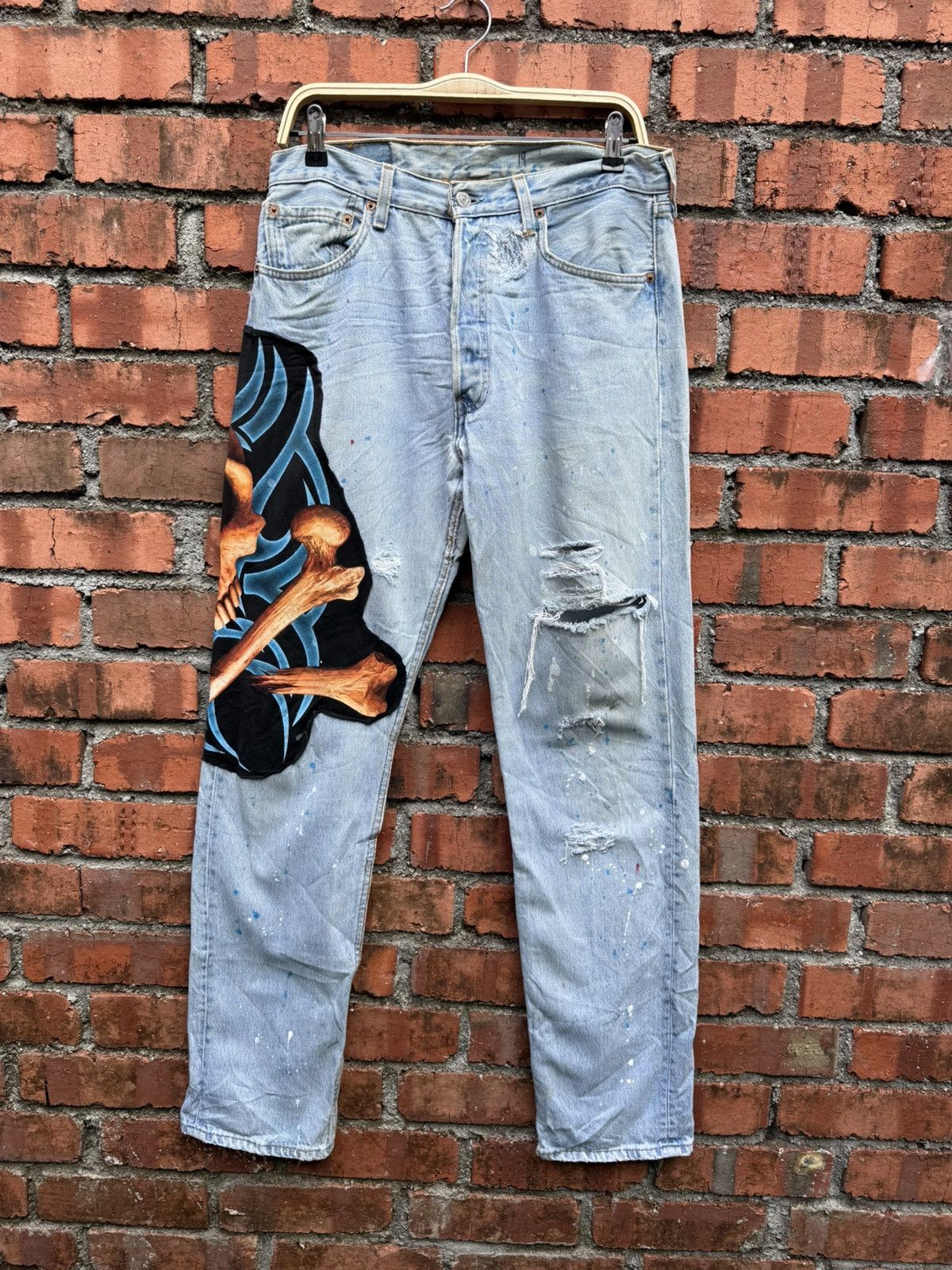Levi's Vintage Clothing W33x34 vintage levi’s 501 made in USA custome 90s Size US 33 - 1 Thumbnail
