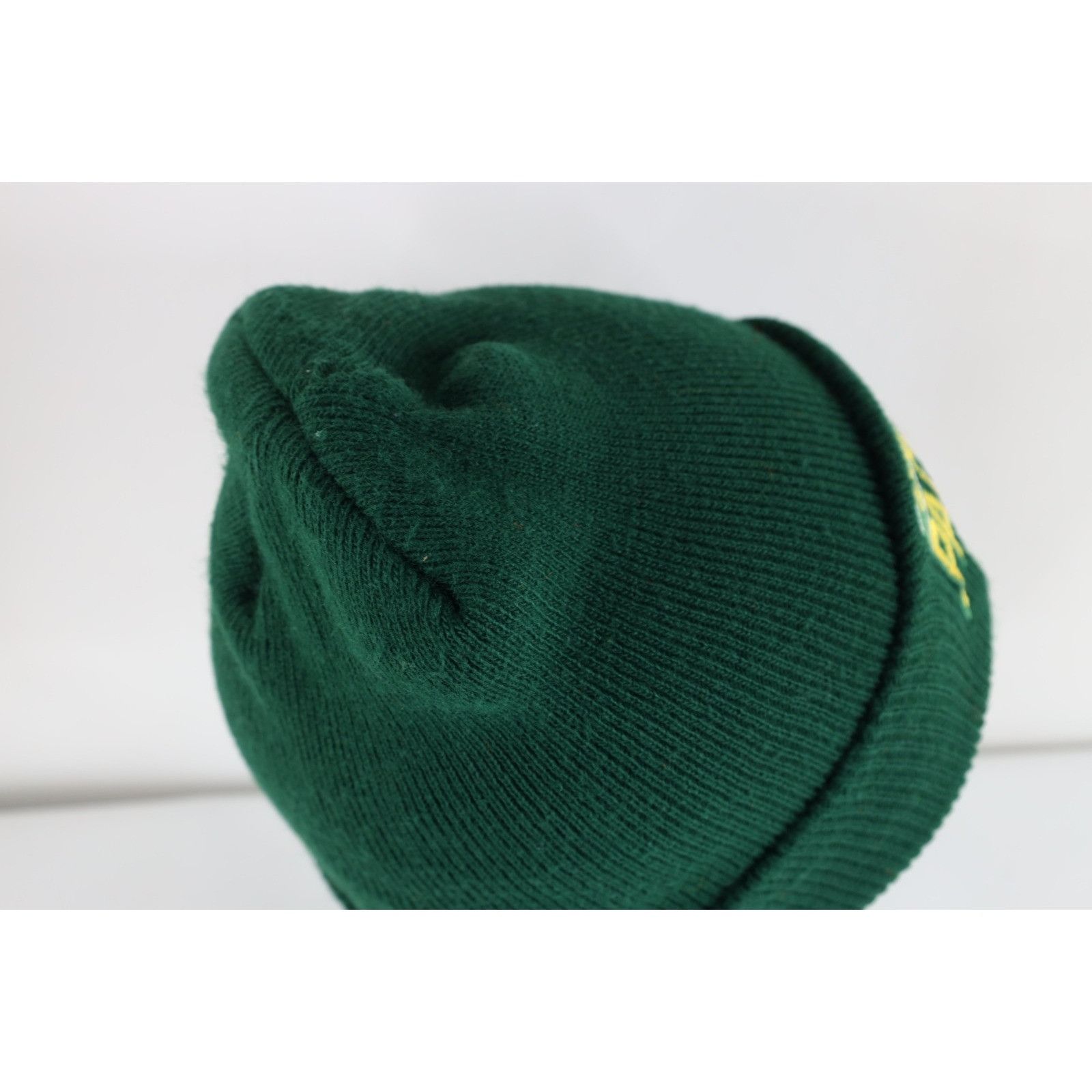 Vintage Vintage 90s Spell Out Green Bay Packers Football Beanie Hat Size ONE SIZE - 6 Thumbnail