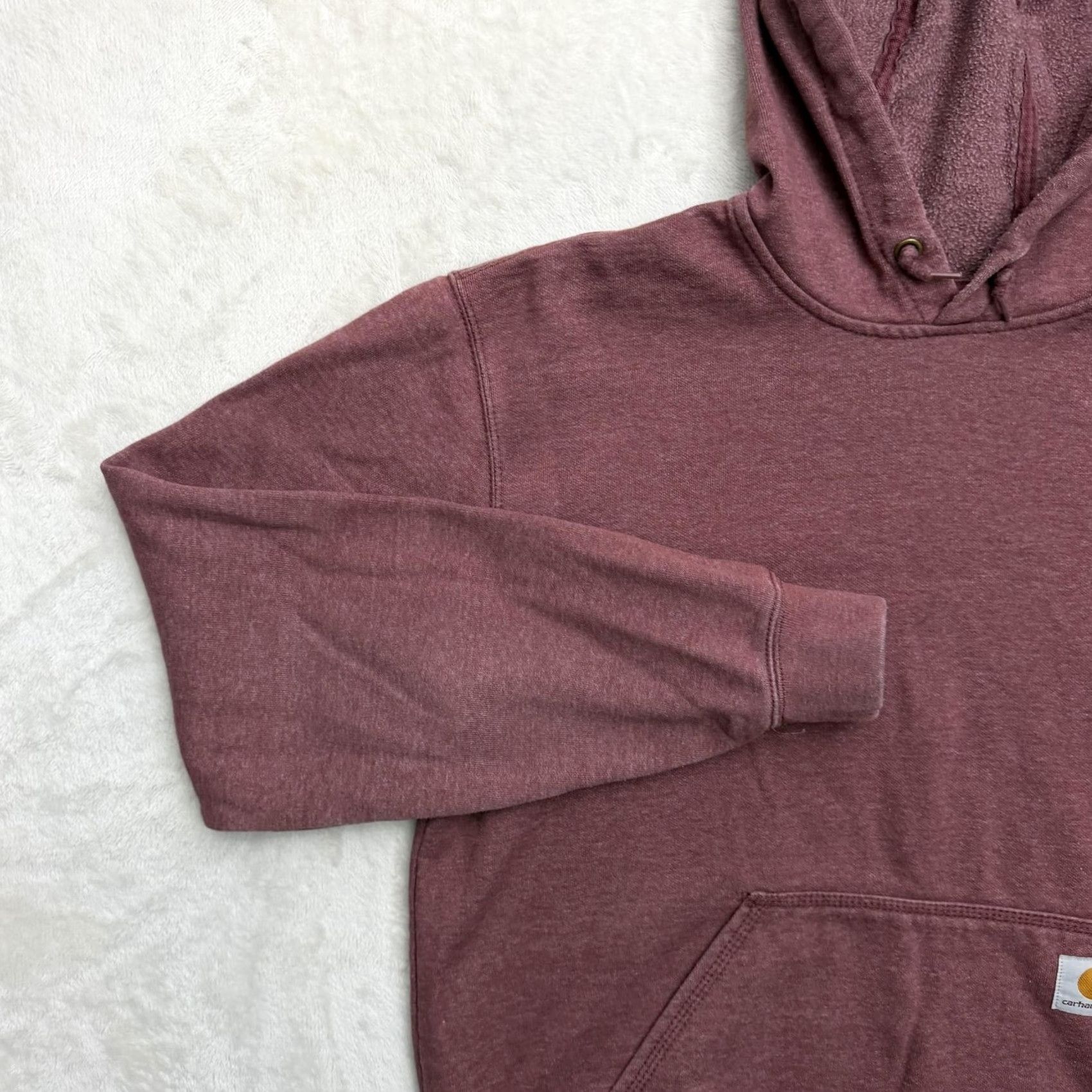 Carhartt Carhartt Hoodie Mens M Red Graphic Print Pullover Sweatshirt Logo Fleece Sleeve Size US M / EU 48-50 / 2 - 6 Thumbnail