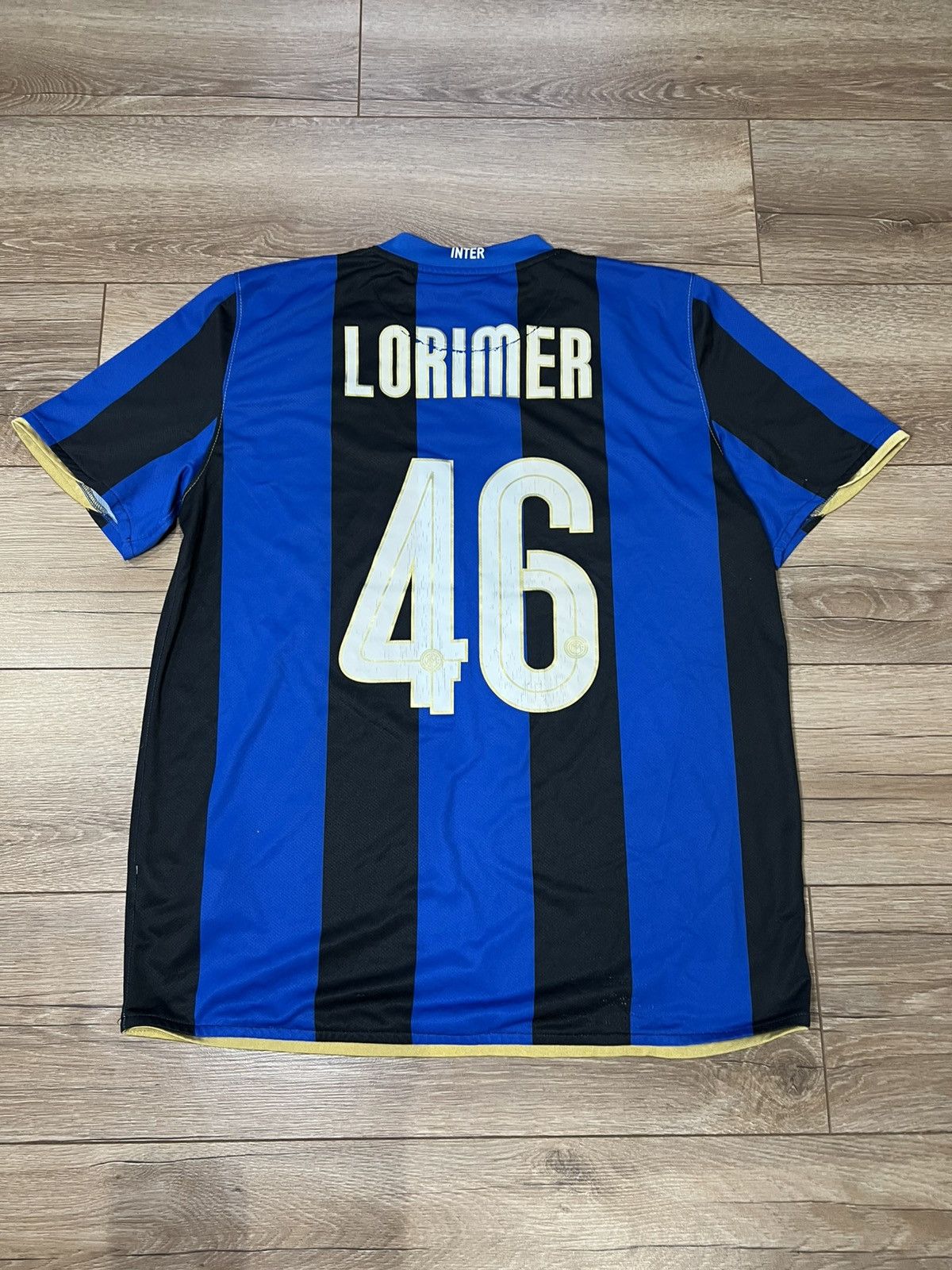 Nike Nike AC Milan 2008-2009 Football Shirt - Size- L Size US L / EU 52-54 / 3 - 2 Thumbnail