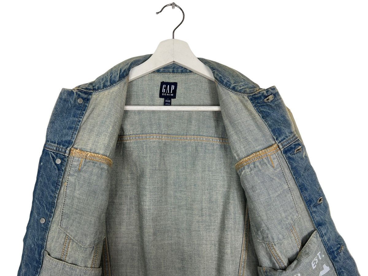 Gap × Vintage 🔥 VINTAGE GAP TRUCKER DENIM JACKET Size US S / EU 44-46 / 1 - 10 Thumbnail