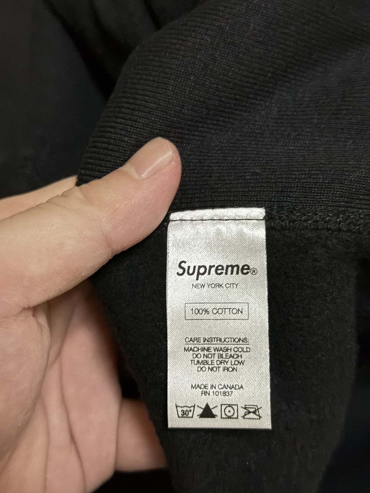Supreme Supreme 16fw black box logo hood sweatshirts Size US XL / EU 56 / 4 - 6 Thumbnail