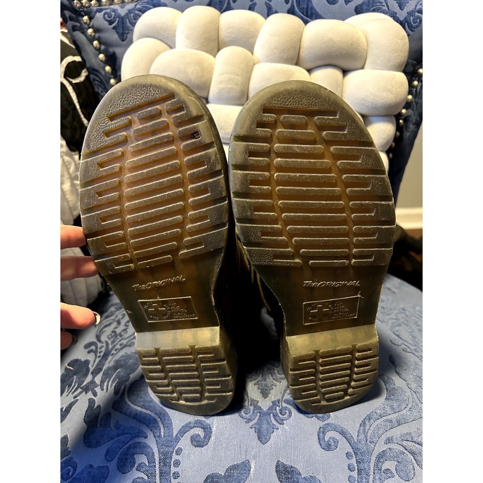 Dr. Martens Super Rare! Dr Martens x FUTURA Labs Green Canvas sz 8/EU 39 Size US 8 / IT 38 - 10 Thumbnail
