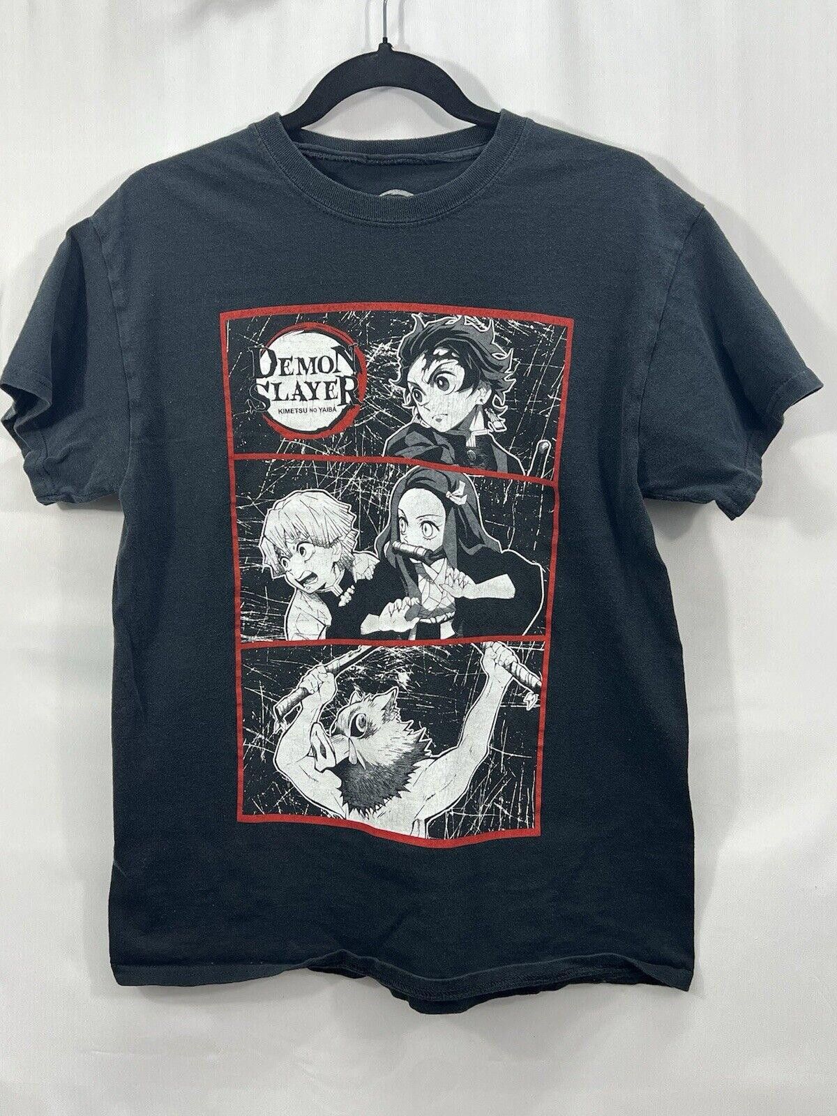 Designer Demon SLayer T Shirt Black Tee (Medium) Size US M / EU 48-50 / 2 - 1 Thumbnail