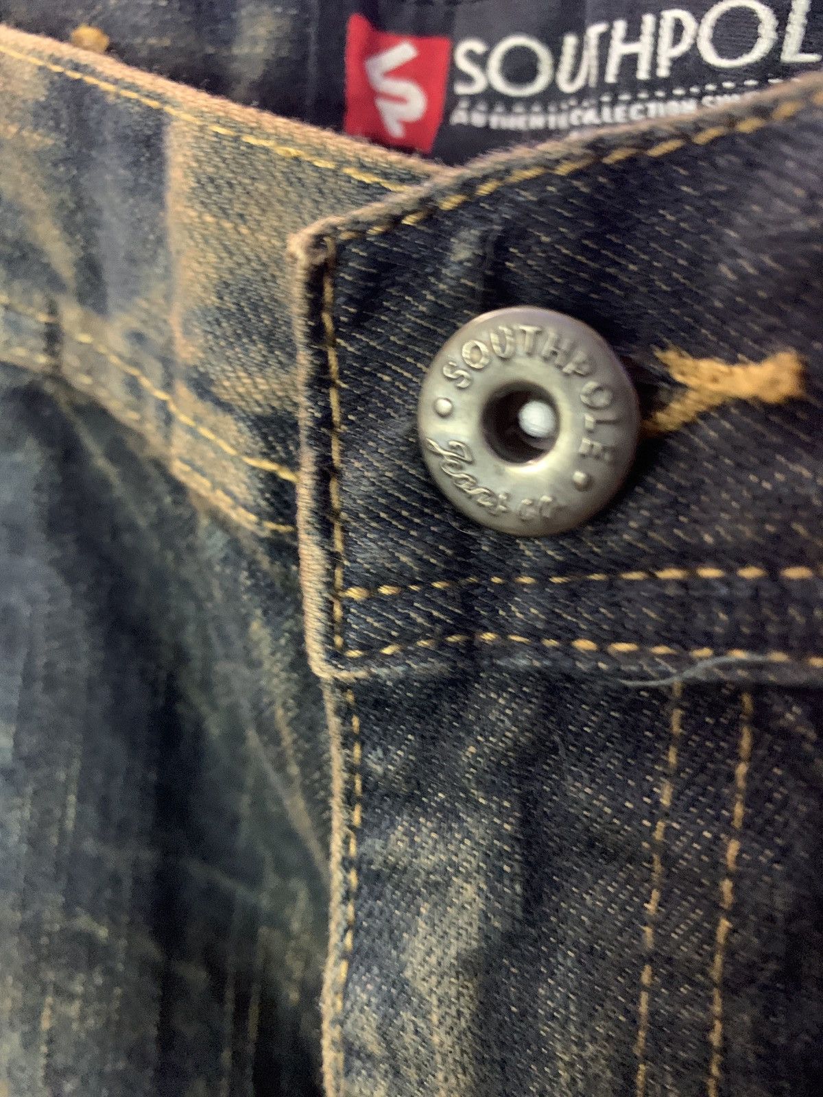 Southpole Southpole Y2K Men’s Denim Pants Size US 42 / EU 58 - 8 Thumbnail