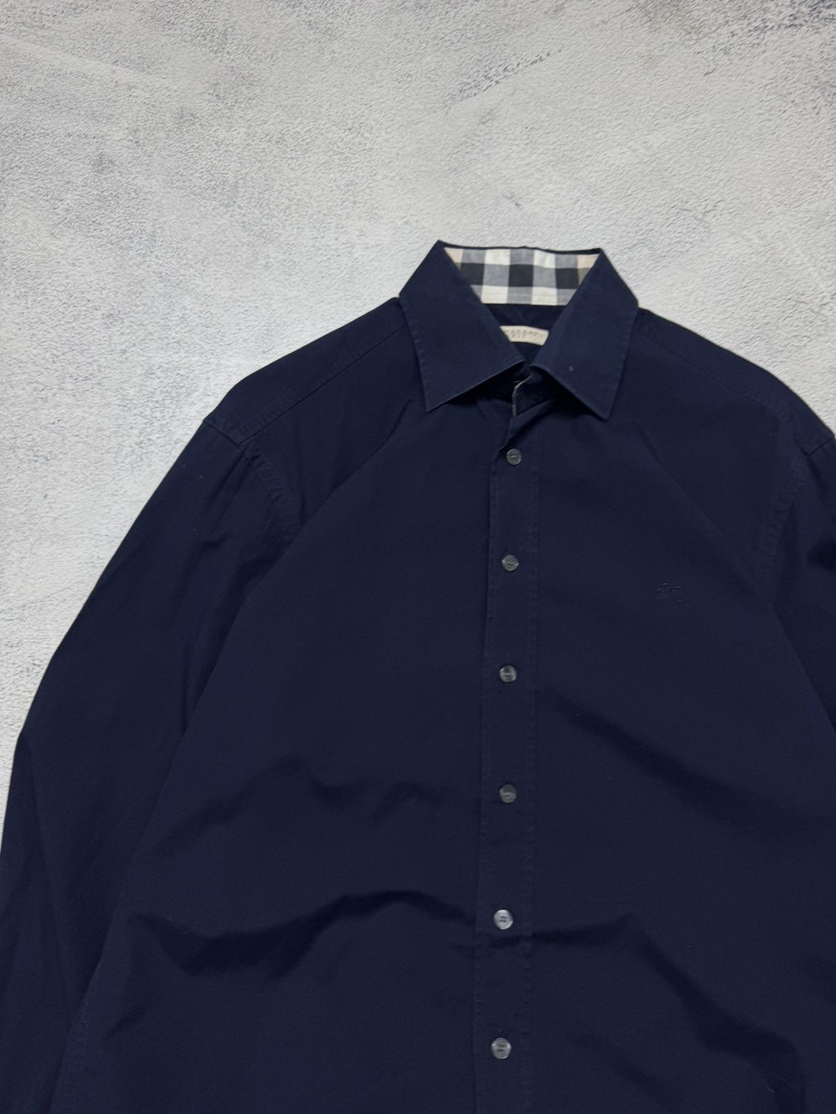 Burberry Vintage Y2k Luxury Burberry Brit Button-Up Shirt Size US L / EU 52-54 / 3 - 6 Thumbnail