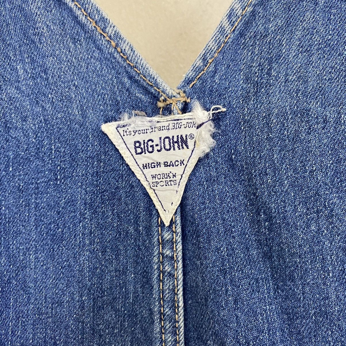 Big John × Japanese Brand Vintage Big John Denim Overall Size US 33 - 15 Thumbnail