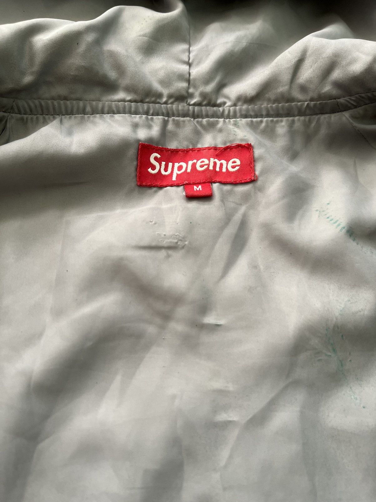 Vintage Supreme Poly Diamond Quilted Hooded Jacket Camo Size US M / EU 48-50 / 2 - 11 Thumbnail