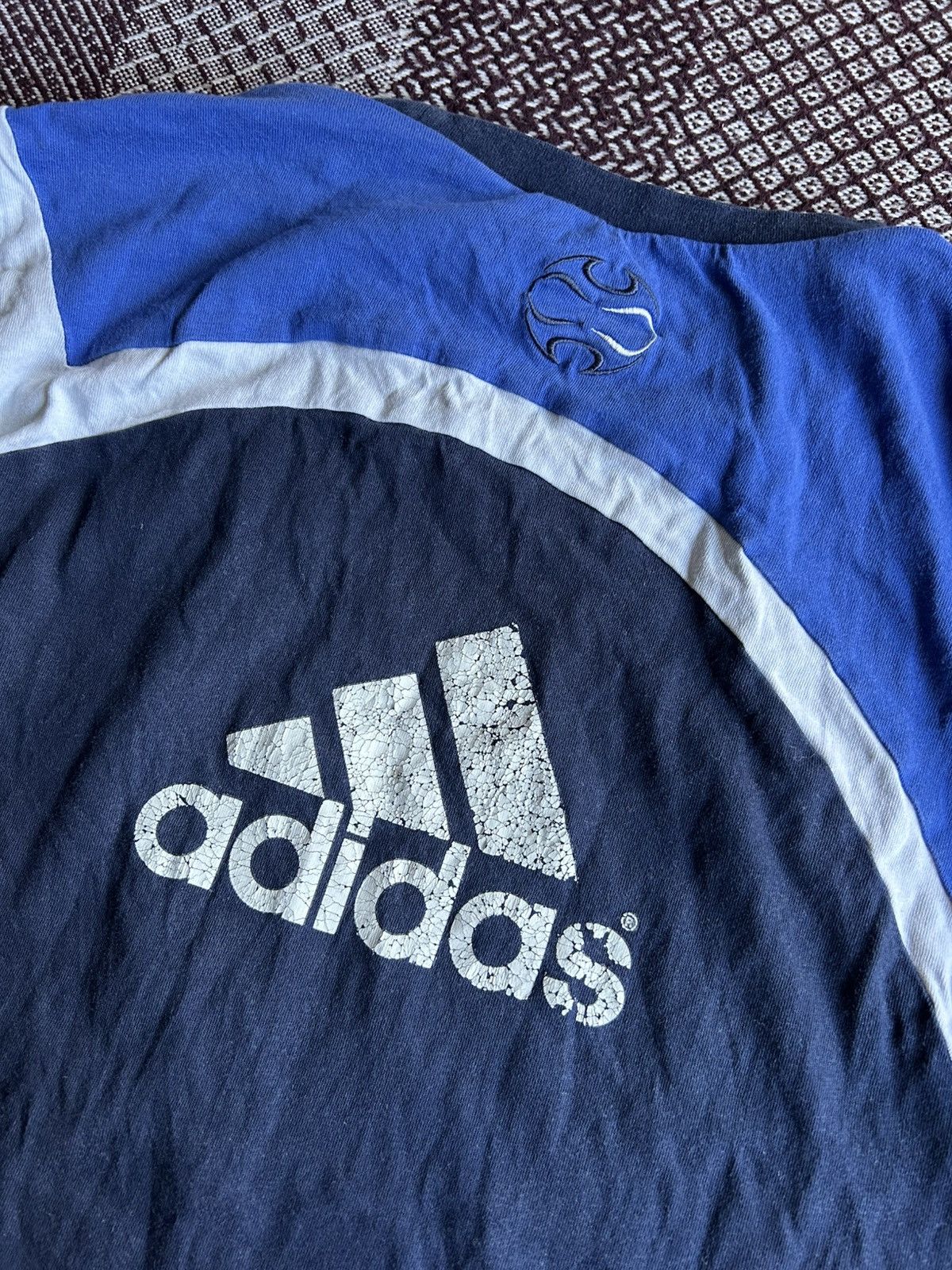 Adidas × Vintage Vintage Adidas x Chelsea 2007-2008 Training T-shirt Size L Size US L / EU 52-54 / 3 - 8 Thumbnail