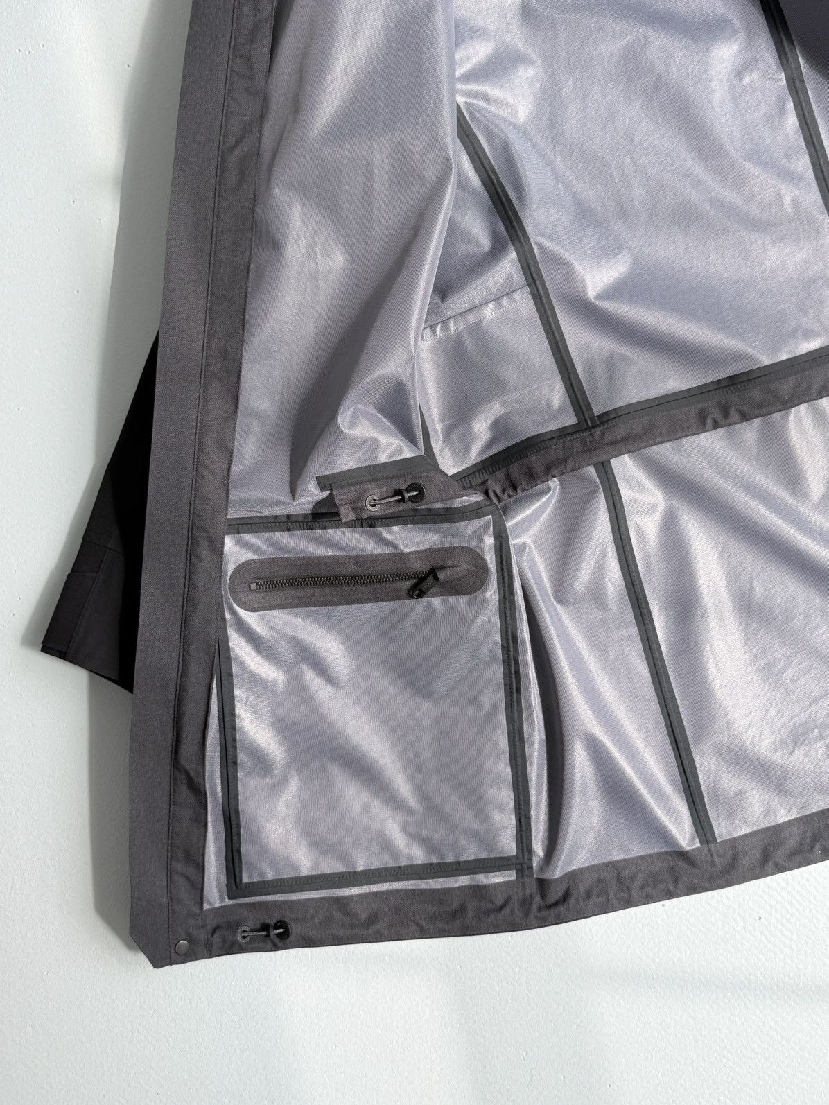Ermenegildo Zegna Zegna 3 Layer Soft Shell Jacket Windproof Water Resistant Size US XL / EU 56 / 4 - 10 Thumbnail