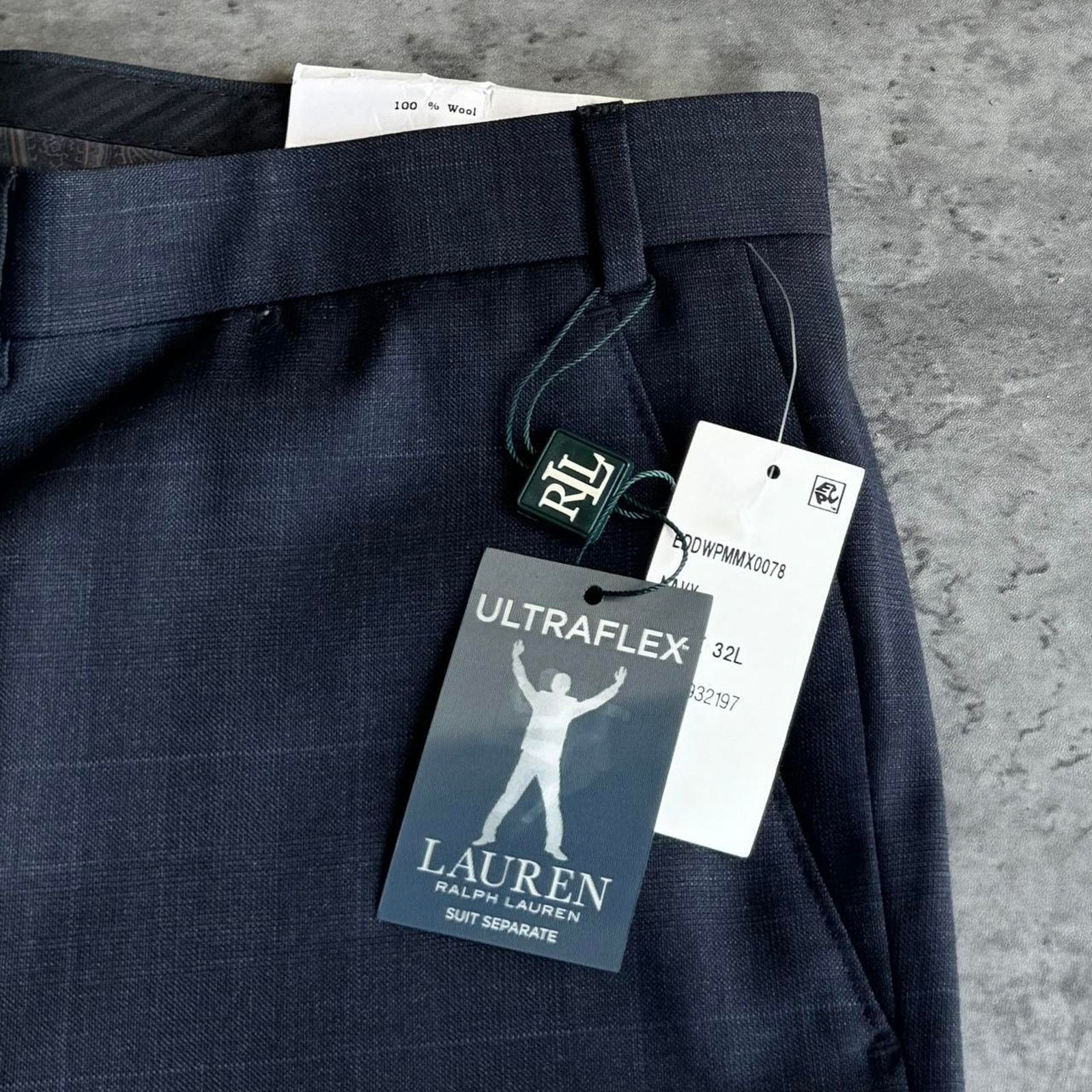 Polo Ralph Lauren Brand New Polo Ralph Lauren Dark Blue Wool Dress Pants Size US 40 / EU 56 - 3 Thumbnail