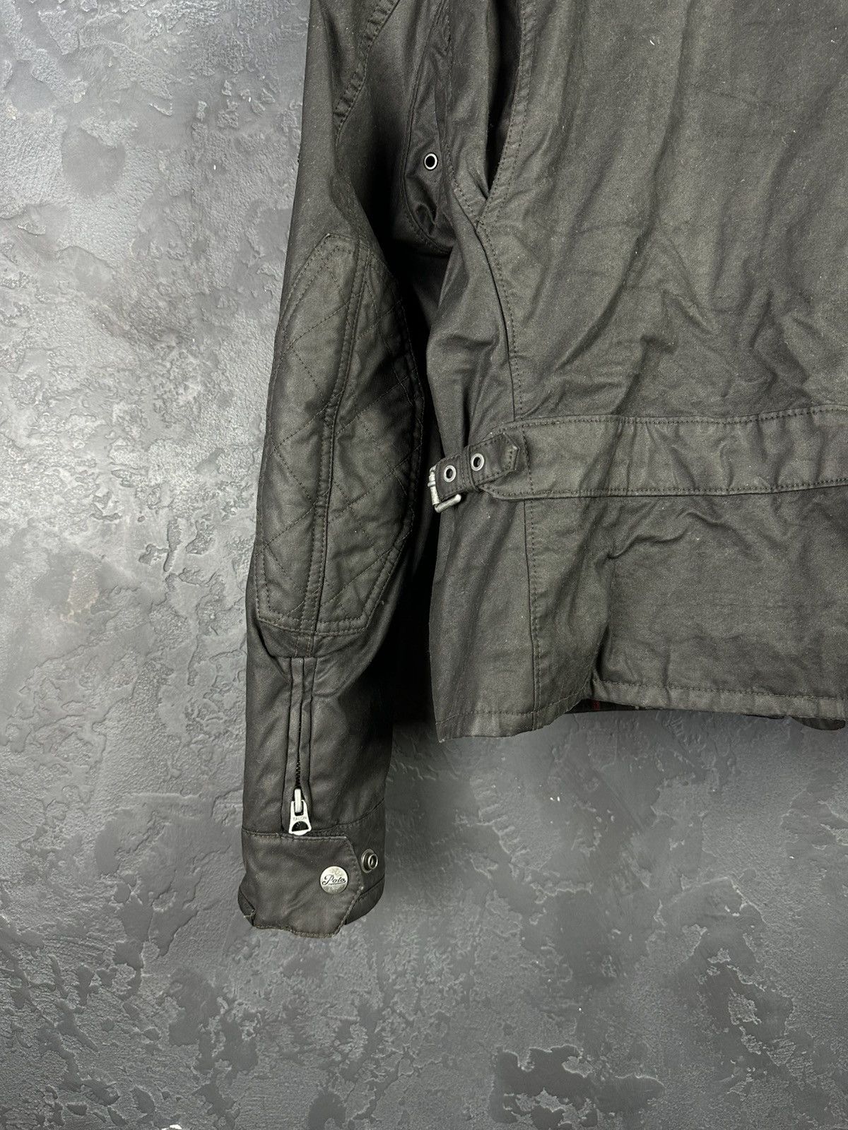Polo Ralph Lauren × Vintage Polo Ralph Lauren Double Riders Oiled Leather Jacket SizeS-M Size US S / EU 44-46 / 1 - 13 Thumbnail