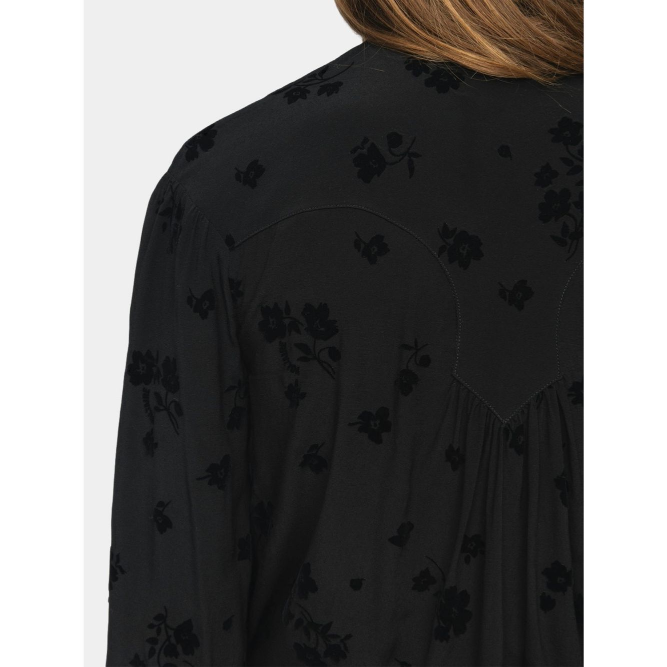 Zadig & Voltaire Zadig & Voltaire Tamela Soft Flock Flowers Tunic Blouse NWT Size S / US 4 / IT 40 - 3 Thumbnail