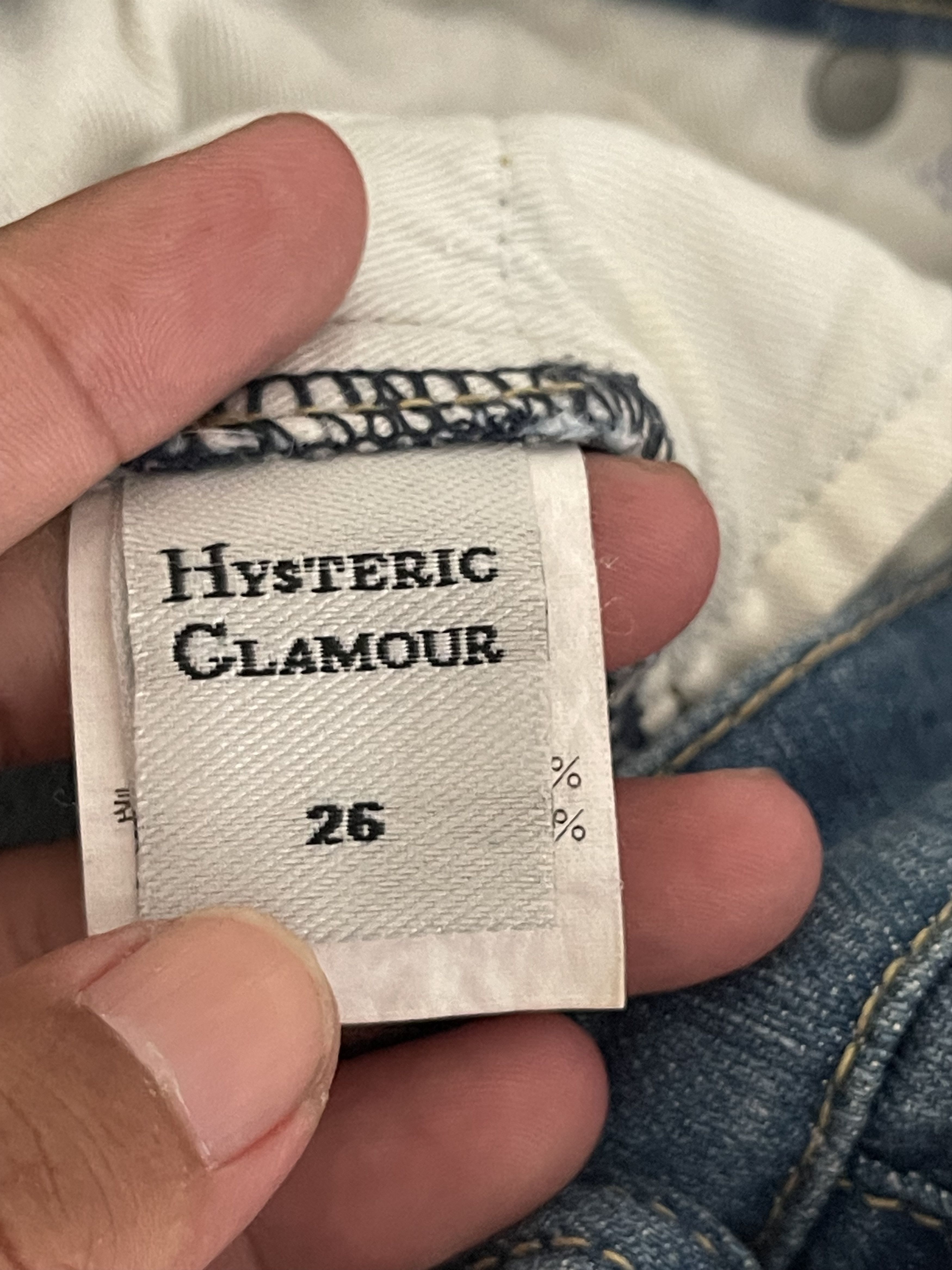 Hysteric Glamour × Japanese Brand Hysteric Glamour Ripped skinny Jeans Size 26" / US 2 / IT 38 - 5 Thumbnail