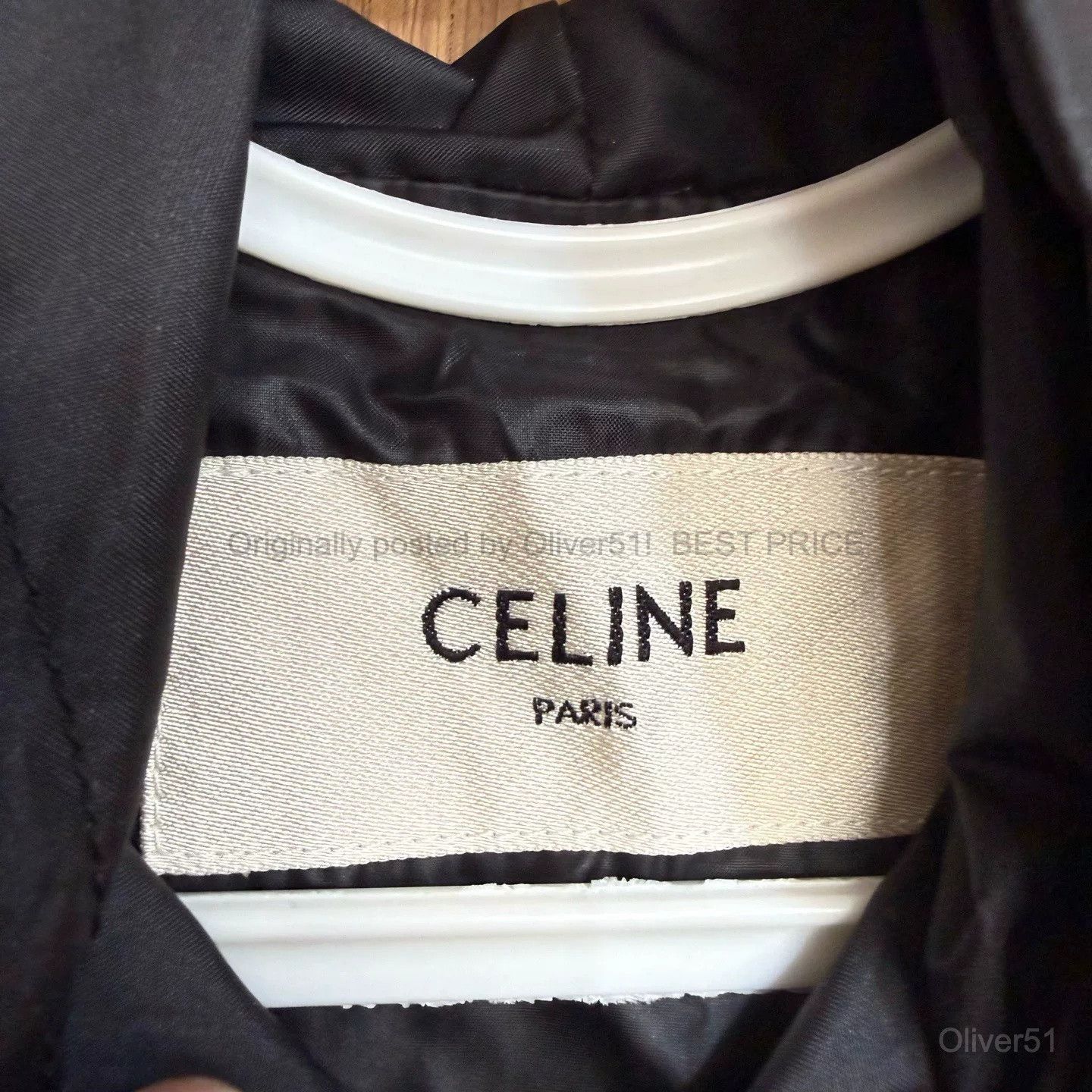 Celine Celine Front & Back Logo Hooded Shell Jacket BFAJNOP519 Size XS / US 0-2 / IT 36-38 - 4 Thumbnail