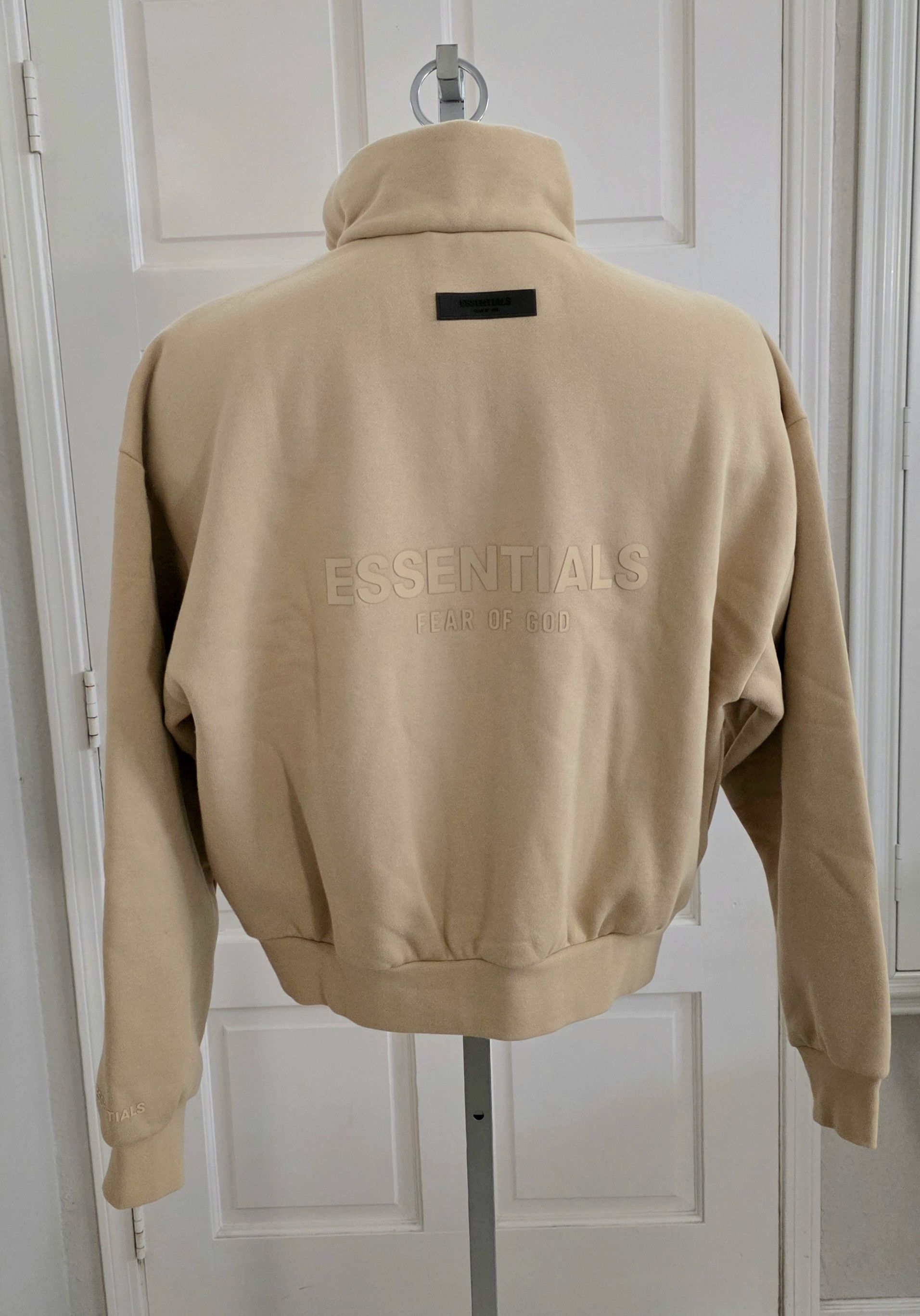 Fear of God Fear of God Essentials Full zip Jacket 'Sand' Beige Medium Size M / US 6-8 / IT 42-44 - 7 Thumbnail