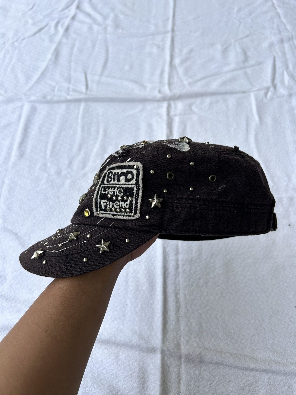 14th Addiction × Japanese Brand × KMRii 💸BINDINGOFFER💸Japanese hats patch studded Size ONE SIZE - 3 Thumbnail