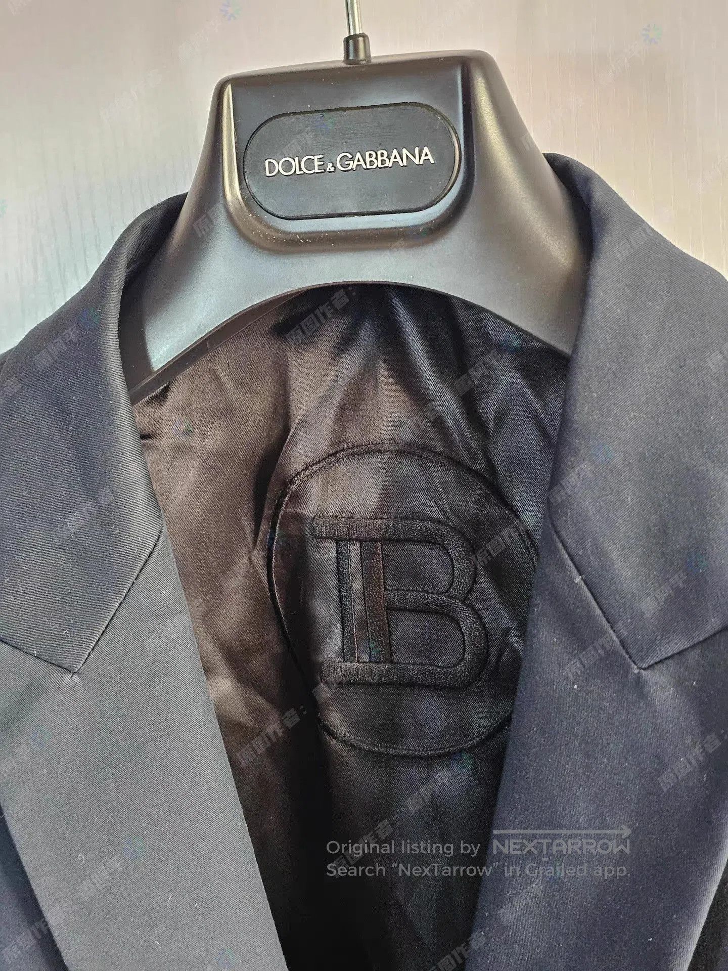 Balmain Blue Double-Breasted Blazer. Size US M / EU 48-50 / 2 - 2 Thumbnail