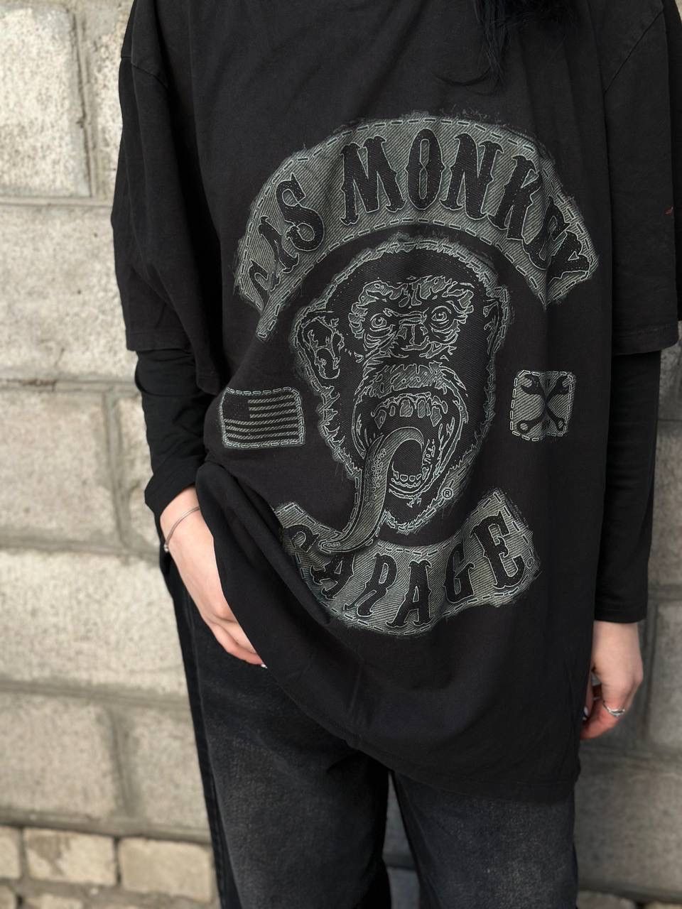 GAS VTG Japanese Style Adult Gas Monkey T-shirts Big Logo Size US XXL / EU 58 / 5 - 6 Thumbnail