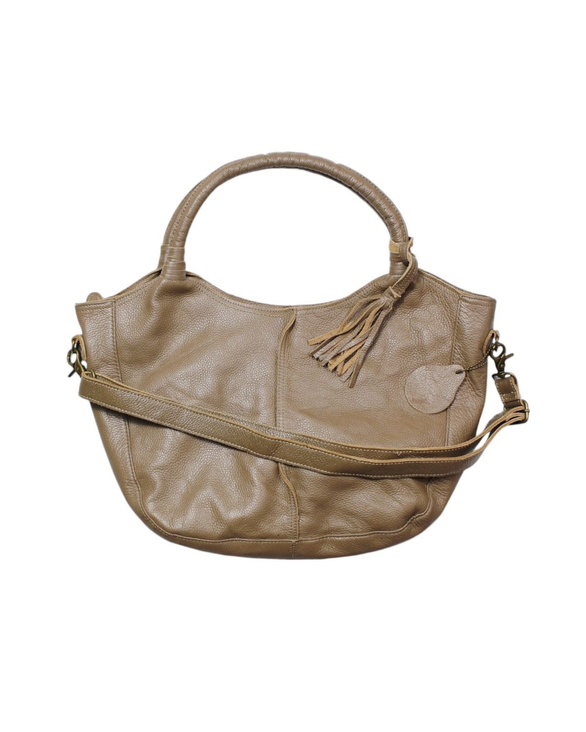 Japanese Brand N.F LEATHER SHOULDER BAG Size ONE SIZE - 1 Thumbnail