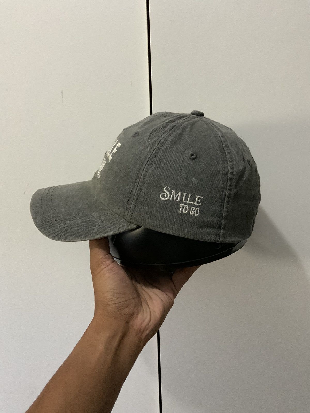 Hat Club A Smile A Day by Sportsman Fade Spellout Hat Size ONE SIZE - 2 Thumbnail