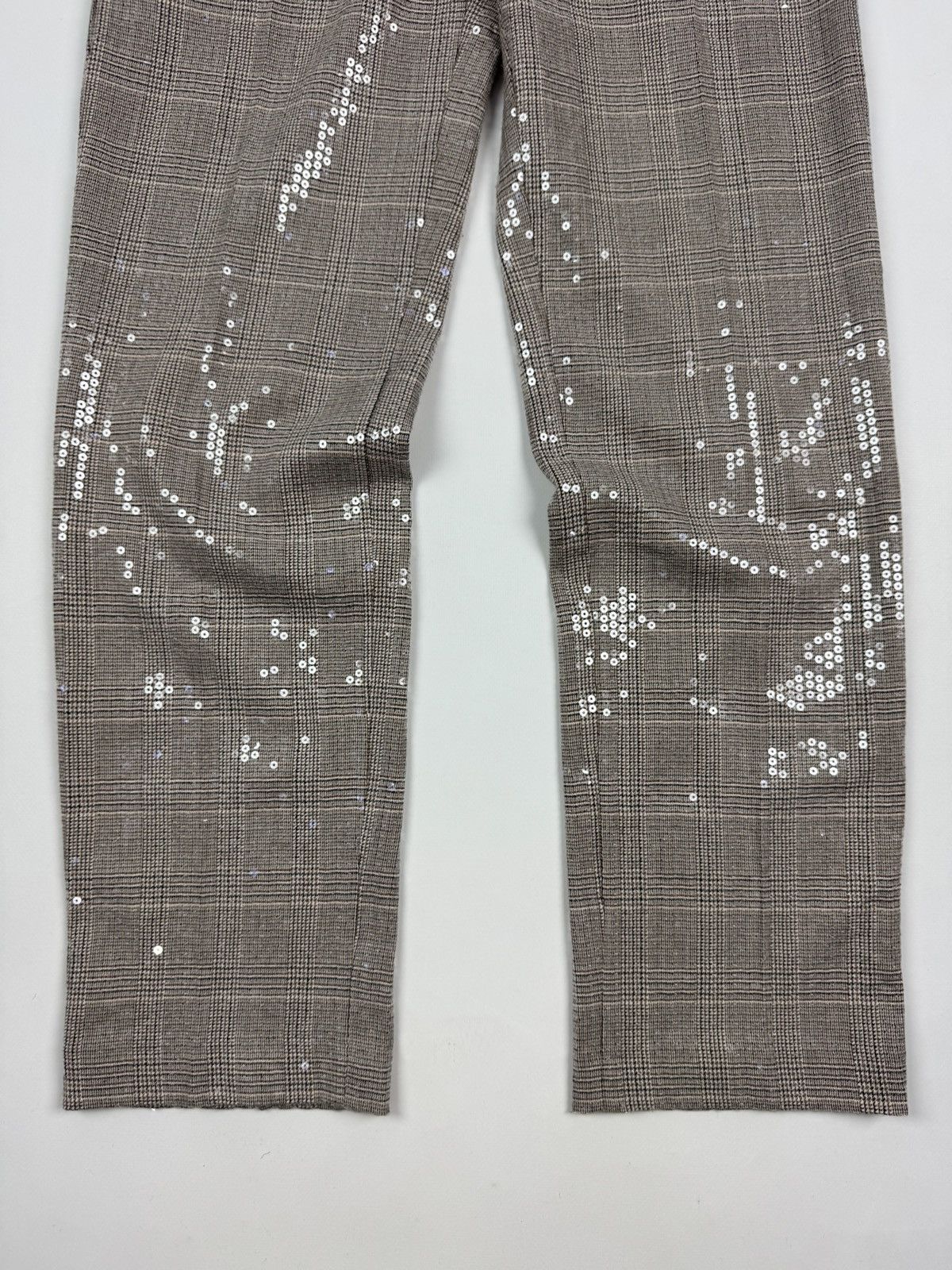 Zadig & Voltaire New! Zadig&Voltaire Peter Car Sequin Beige Women’s Pants Size 26" / US 2 / IT 38 - 4 Thumbnail