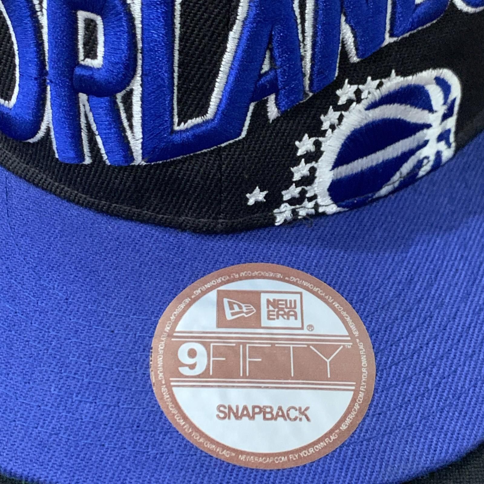 NBA Orlando Magic New Era 9FIFTY Snapback Black Blue Deadstock Size ONE SIZE - 2 Thumbnail