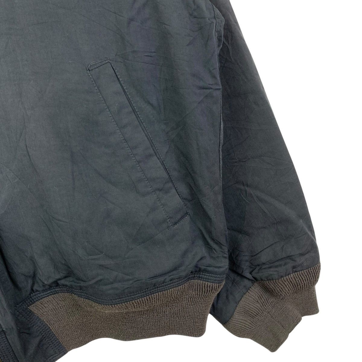 Vintage Atelier Sab for Men Japan Made Black Bomber Jacket Size US XL / EU 56 / 4 - 5 Thumbnail