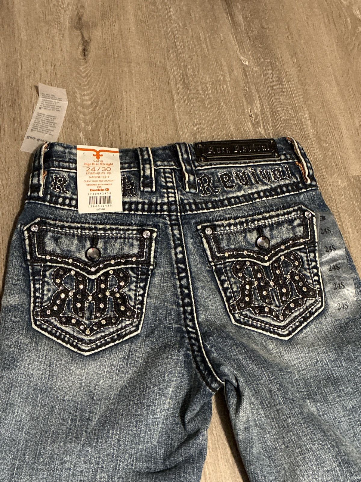Rock Revival Women's Rock Revival Nadine Denim Size 24" / US 00 / IT 34 - 2 Thumbnail
