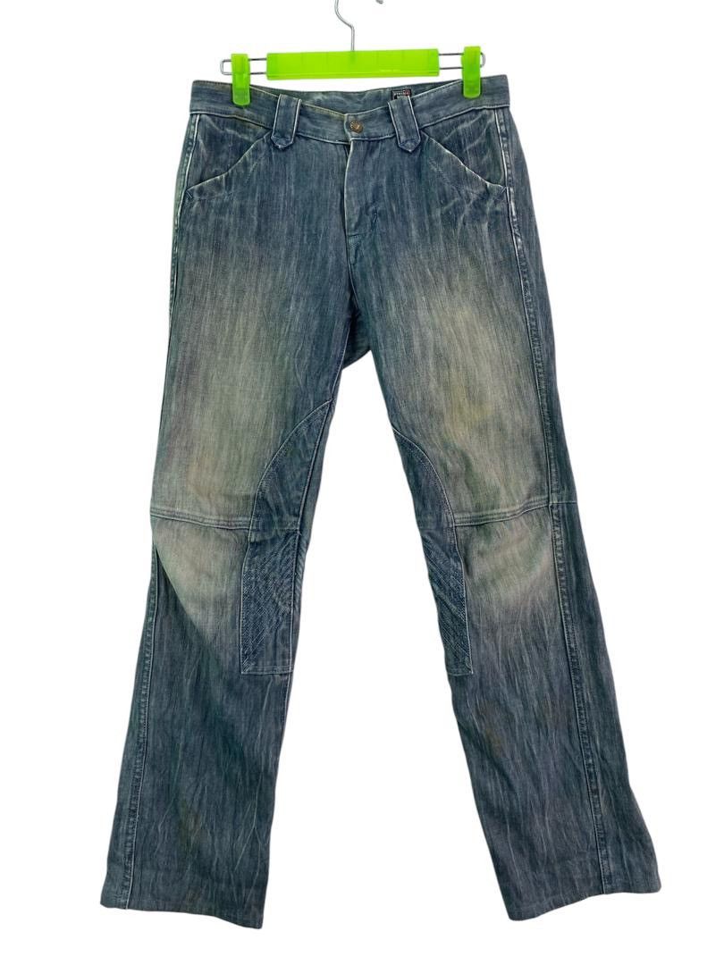 Japanese Brand Vtg 90s BARTACK japan denim stone wash work pant Size US 30 / EU 46 - 2 Thumbnail
