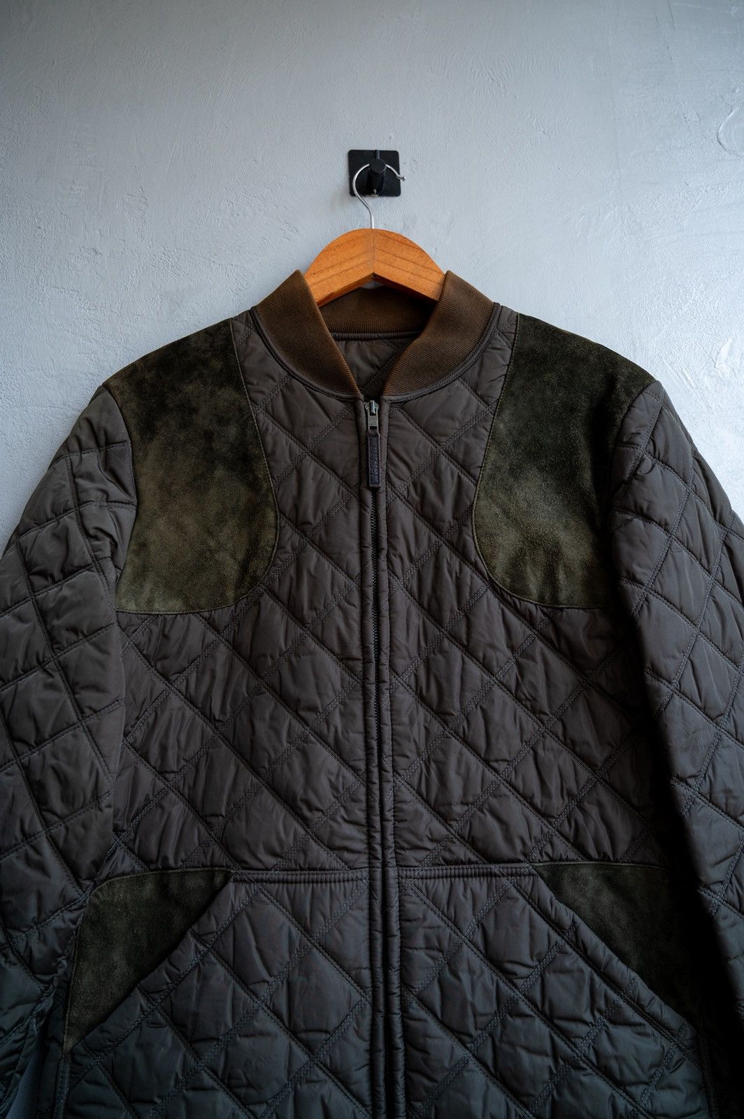 Gucci Gucci Fall 2005 runway suede mixed quilted puffer jacket Size US M / EU 48-50 / 2 - 5 Thumbnail