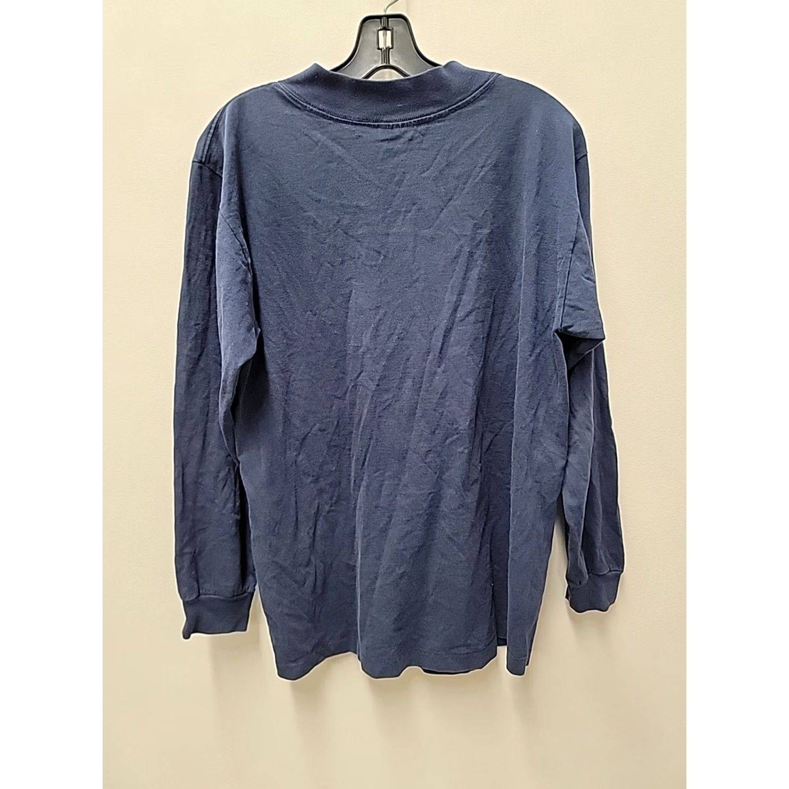 Vintage VINTAGE Sof Tee NEW YORK Road Runners HOLIDAY Club Graphic Long Sleeve Tee Mens L Blue 90s Retro USA Shirt Mens LL Size US L / EU 52-54 / 3 - 4 Thumbnail