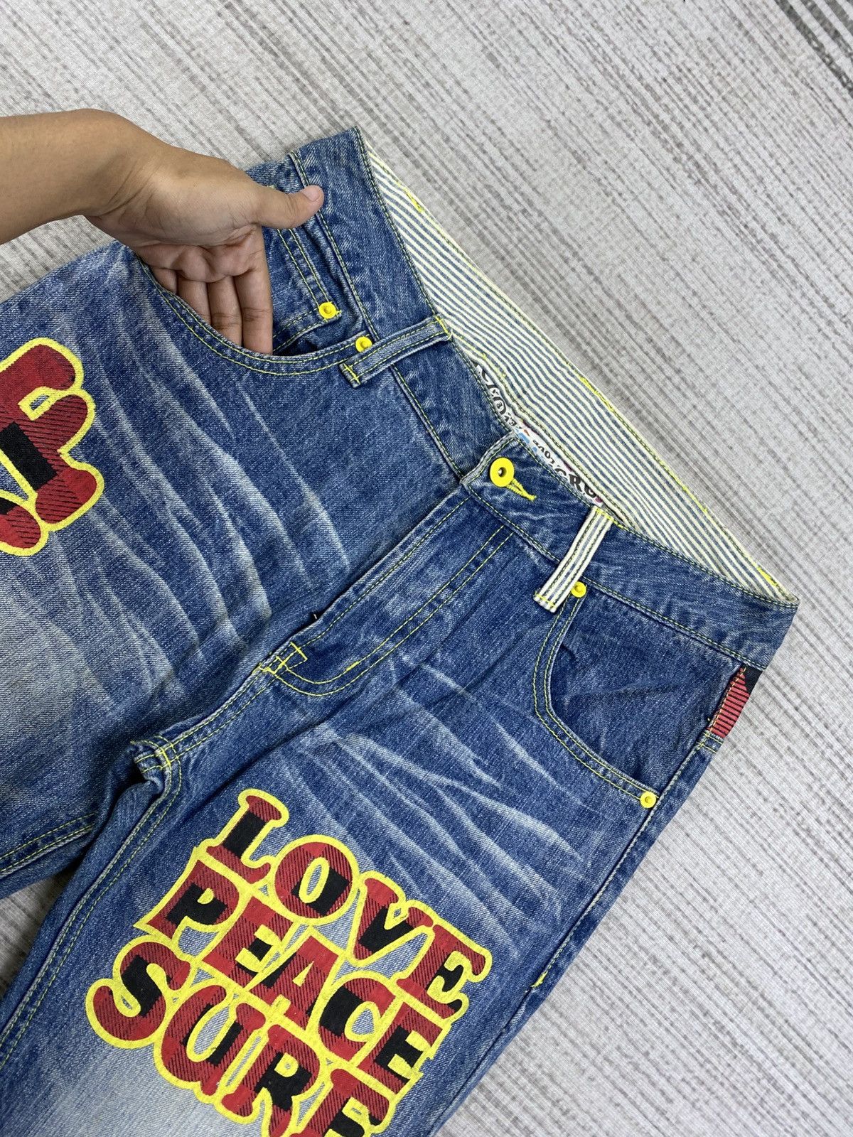 Japanese Brand × Le Grande Bleu (L.G.B.) × Vintage Vintage Clone Devgru Rare Denim Pants Size US 30 / EU 46 - 8 Thumbnail
