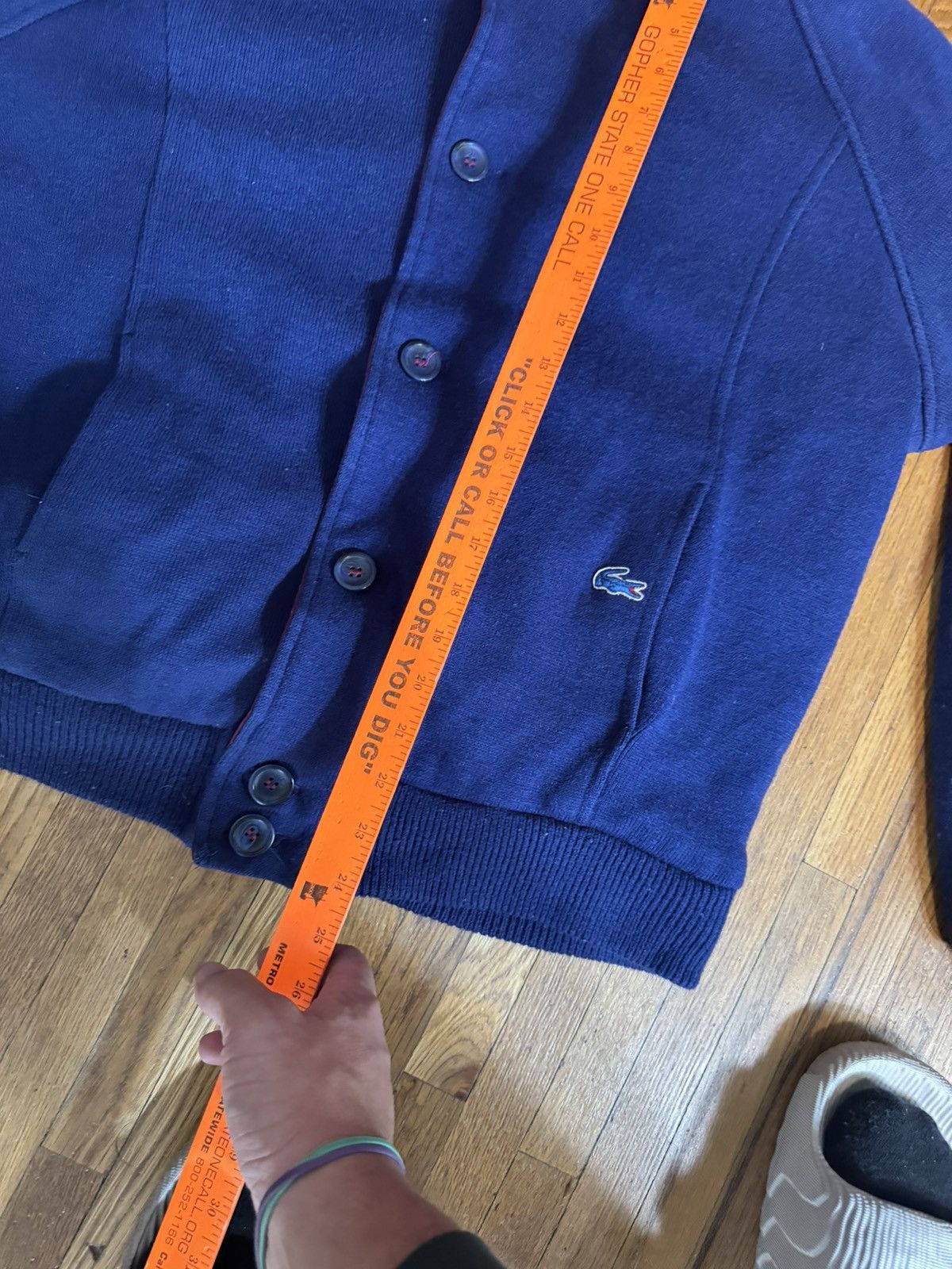 Lacoste × Vintage Vintage Lacoste Reversible Bomber Jacket Size US L / EU 52-54 / 3 - 12 Thumbnail