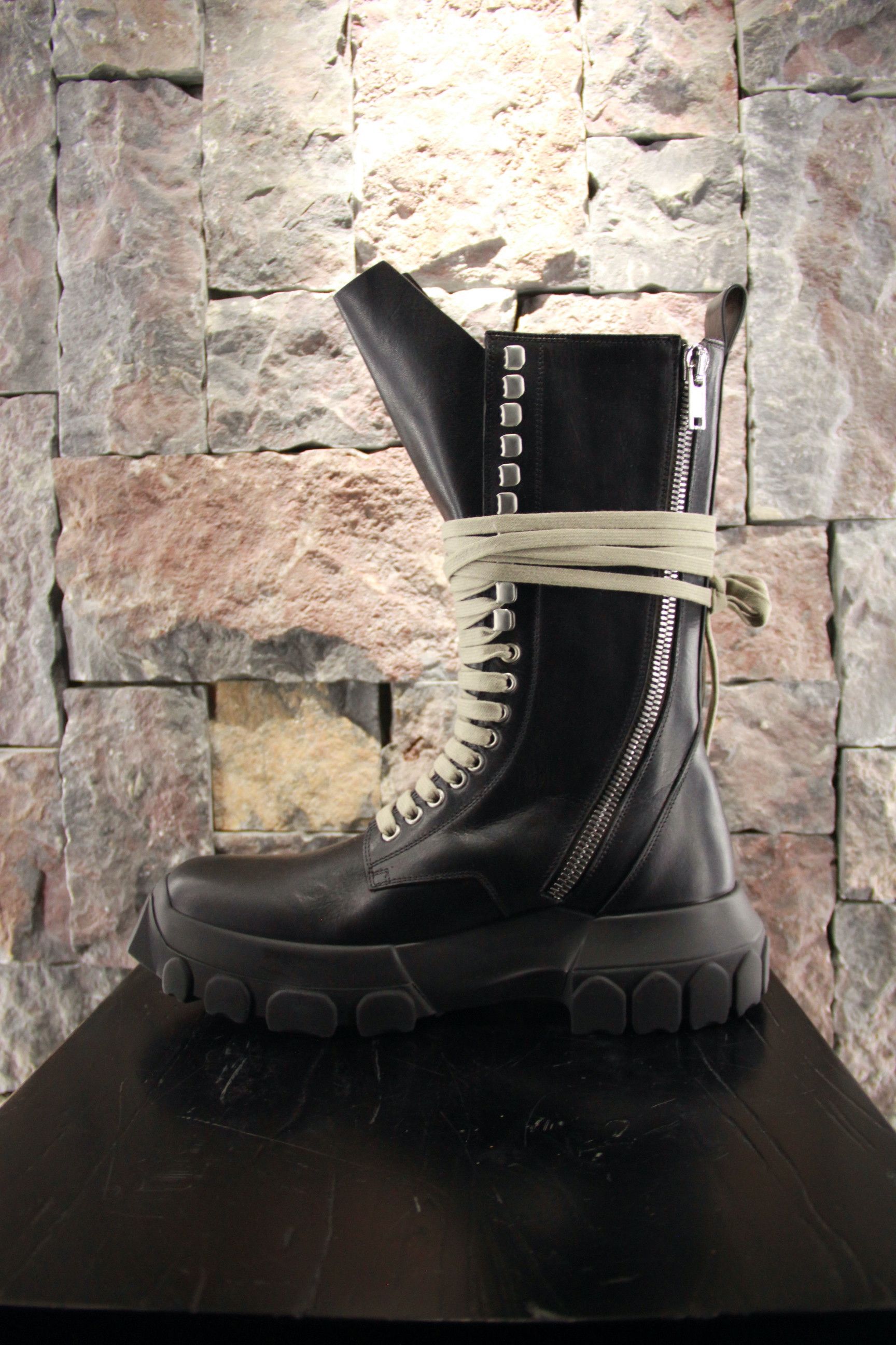 Rick Owens Rick Owens Black High Top Boots Size US 11 / EU 44 - 4 Thumbnail