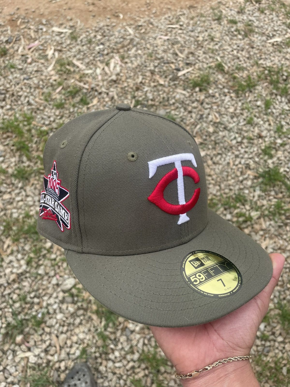 New Era Minnesota twins olive fitted Size ONE SIZE - 2 Thumbnail