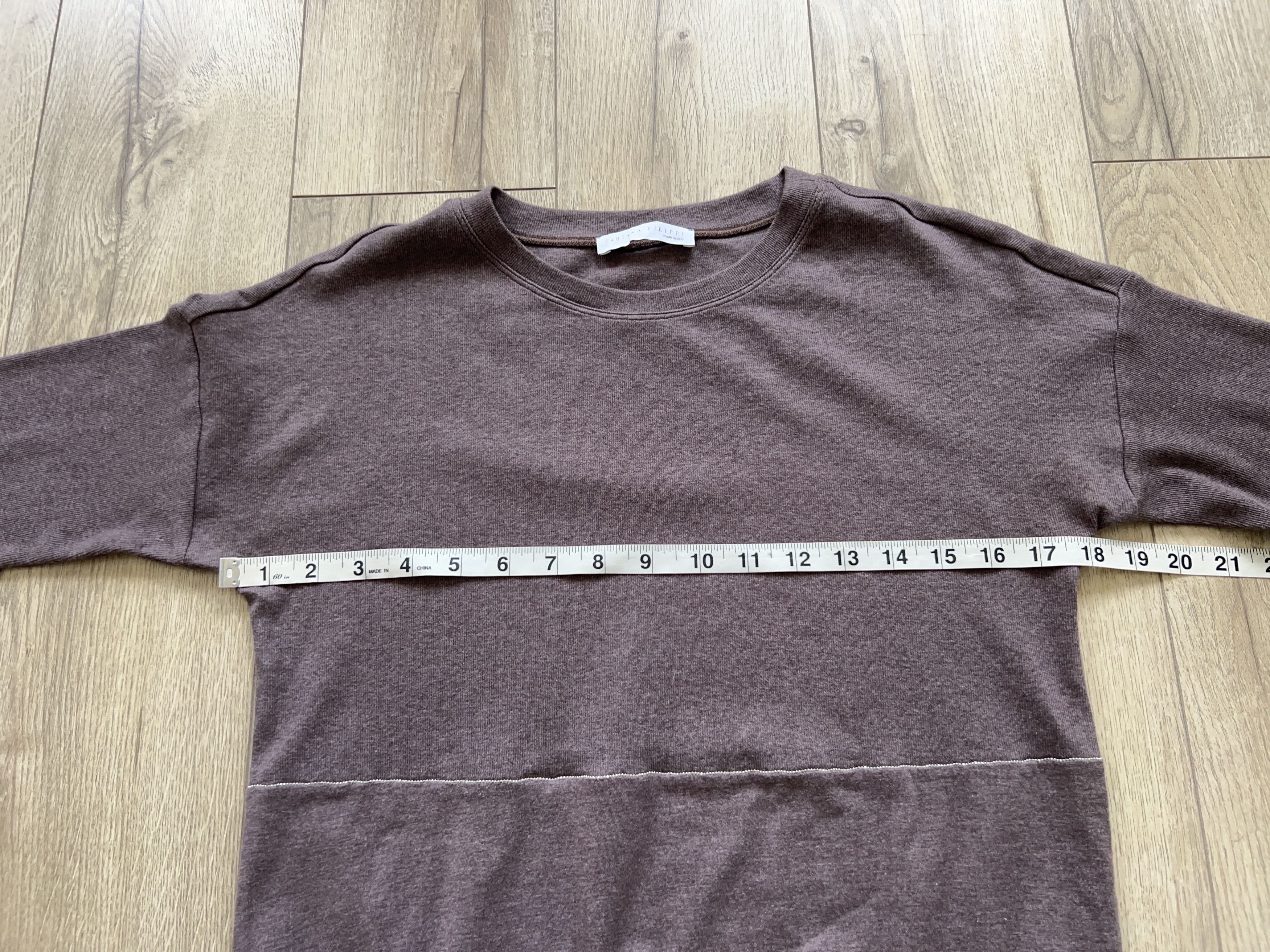 Designer × Fabiana Filippi Long Sleeve Sweater Pullover Cotton Size IT 46 UK 14 L Size L / US 10 / IT 46 - 7 Thumbnail