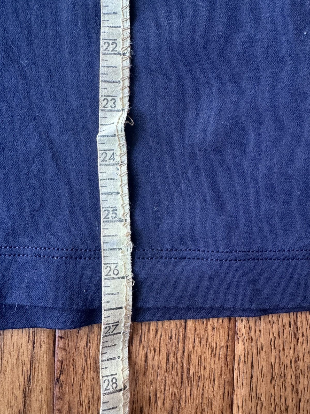 Banana Republic Banana Republic Luxe Johnny Collar Polo in Navy L Size US L / EU 52-54 / 3 - 5 Thumbnail